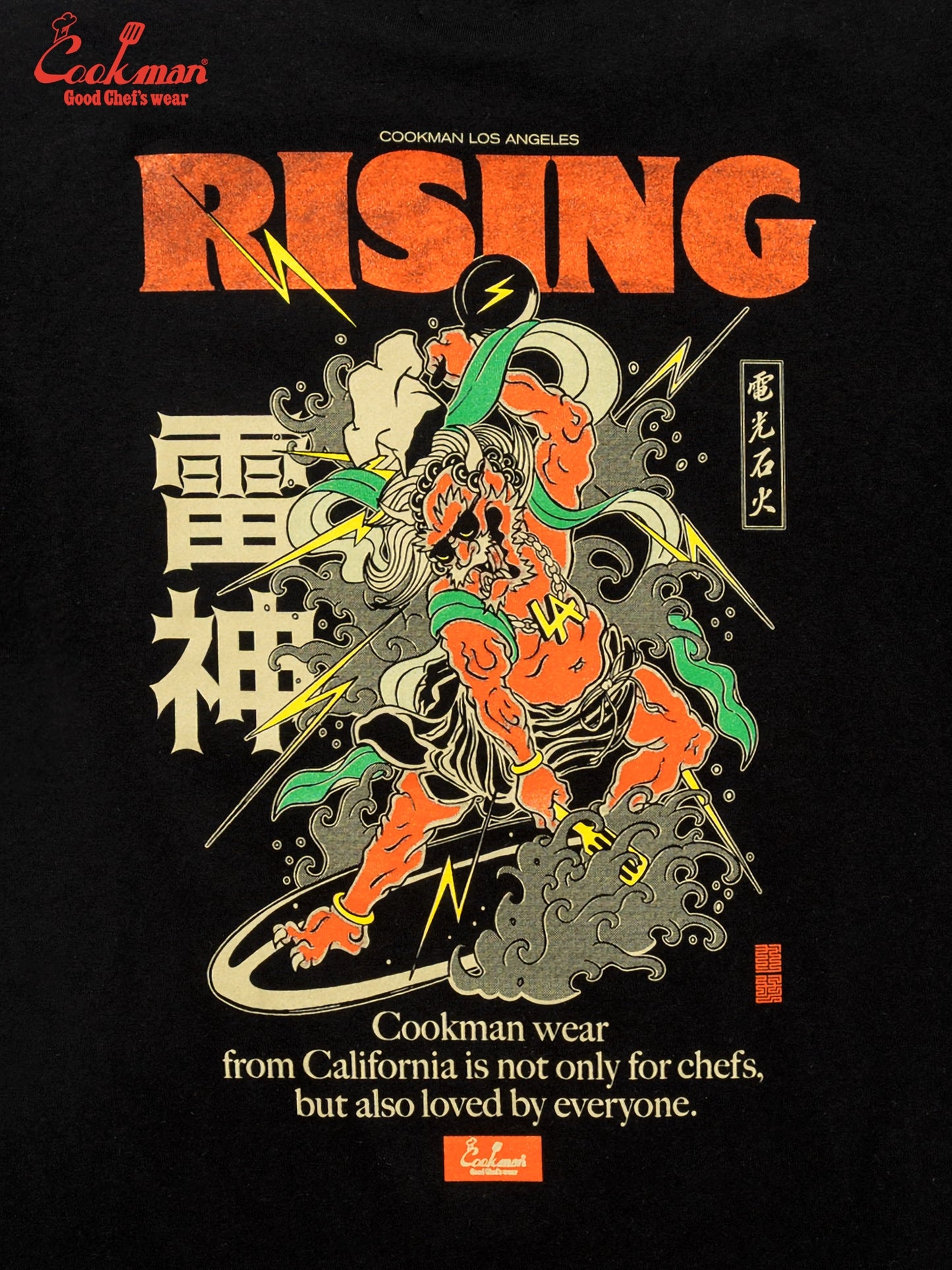 Tees - Rising : Black