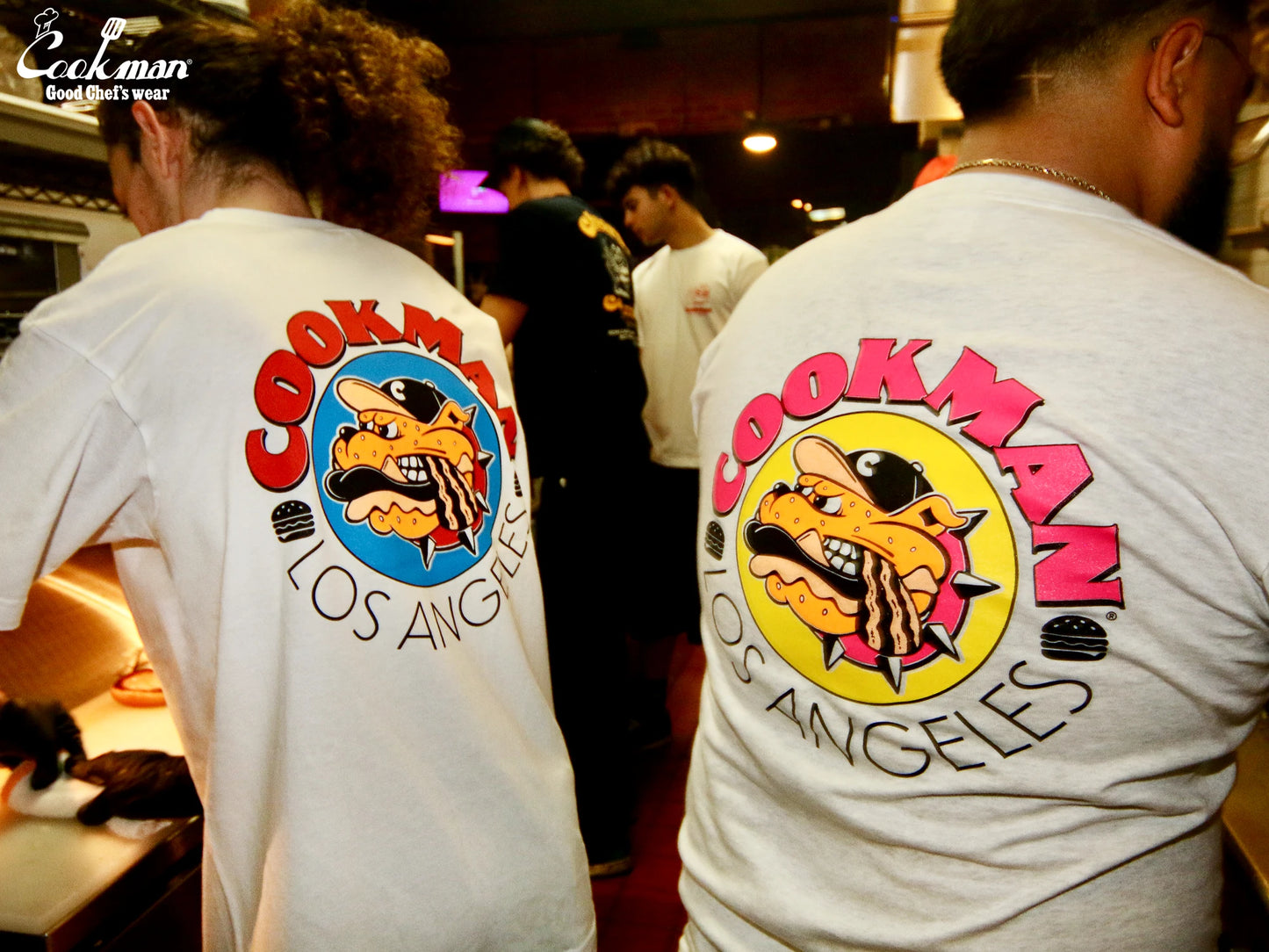 Tees - Burger Dog : White