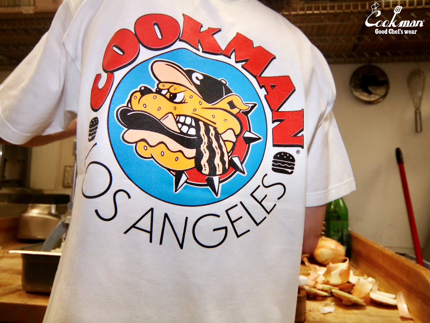 Tees - Burger Dog : White