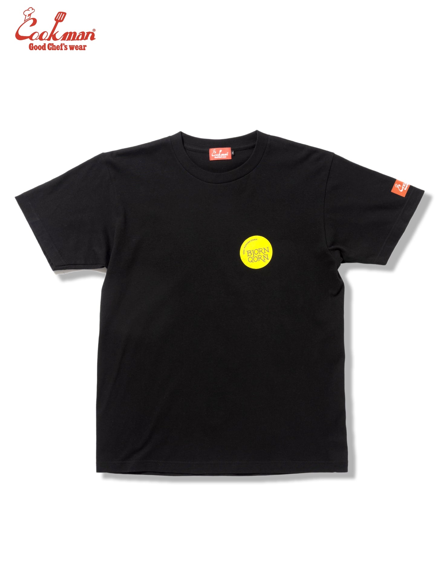 Tees - BjornQorn Popped by The Sun : Black