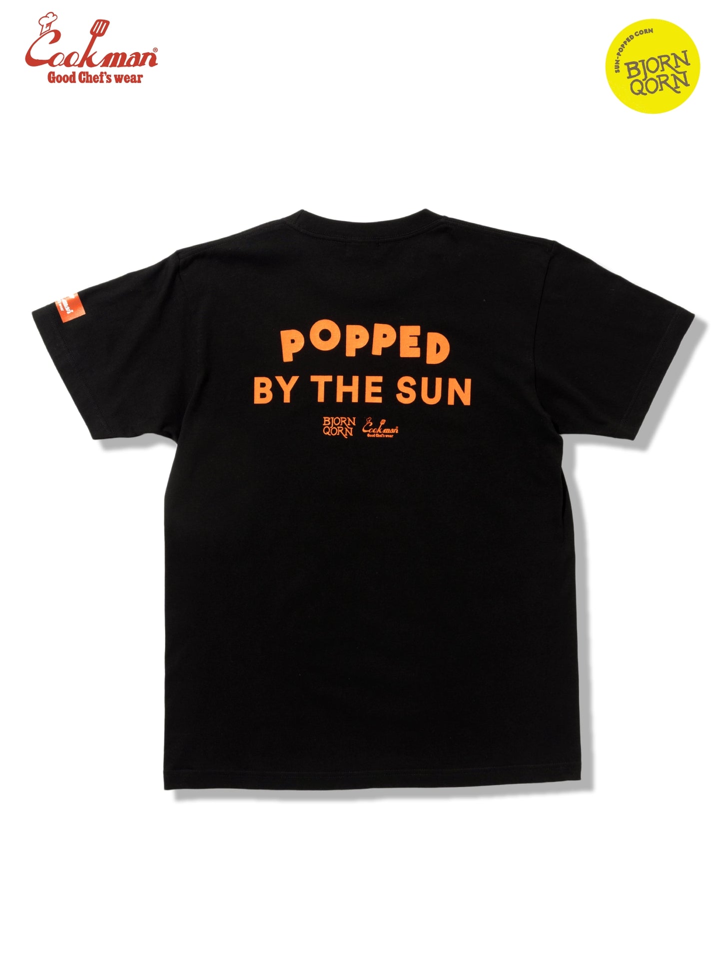Tees - BjornQorn Popped by The Sun : Black