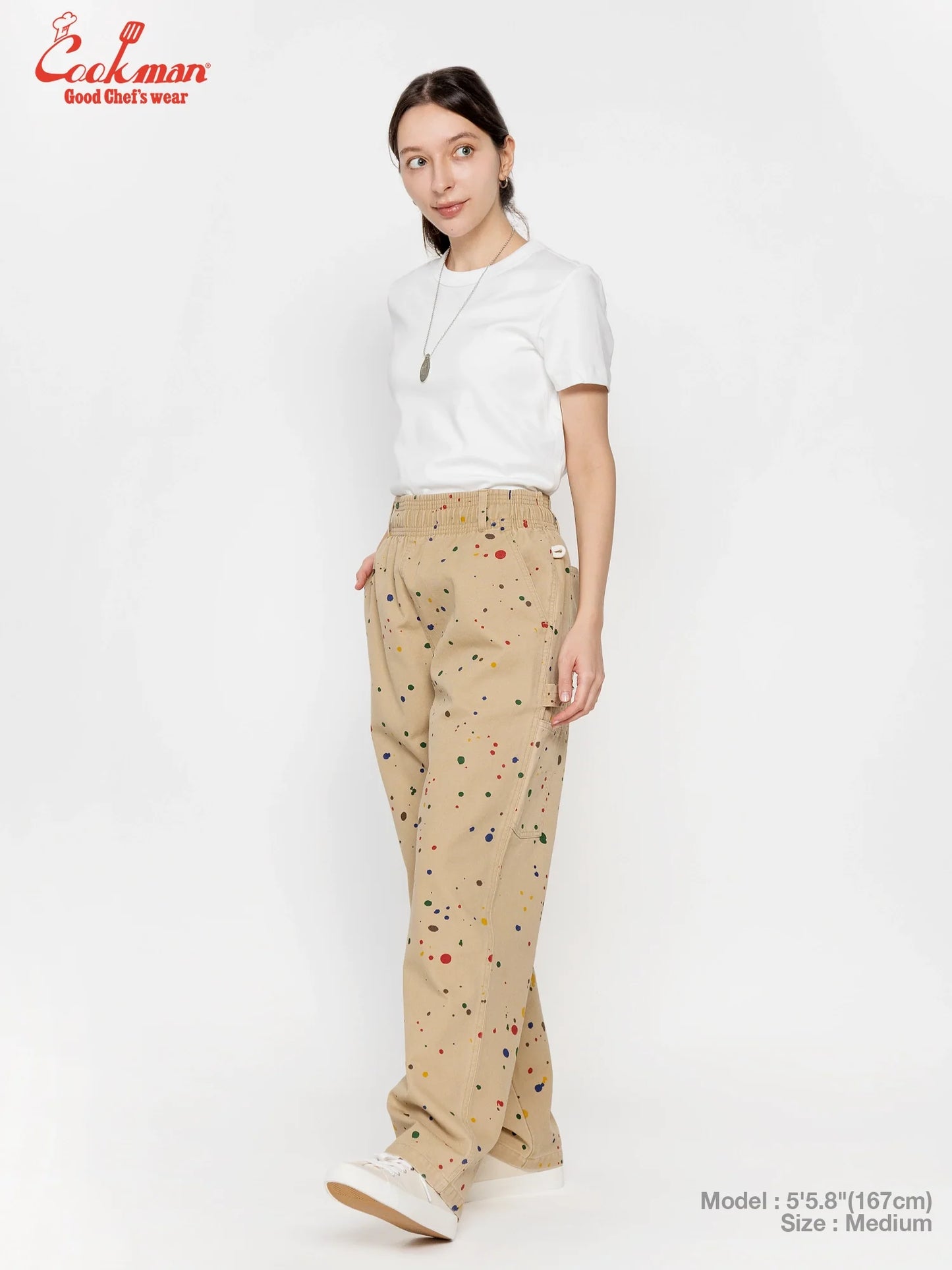 Carpenter's Pants : Washed duck canvas -  Sauce Splash