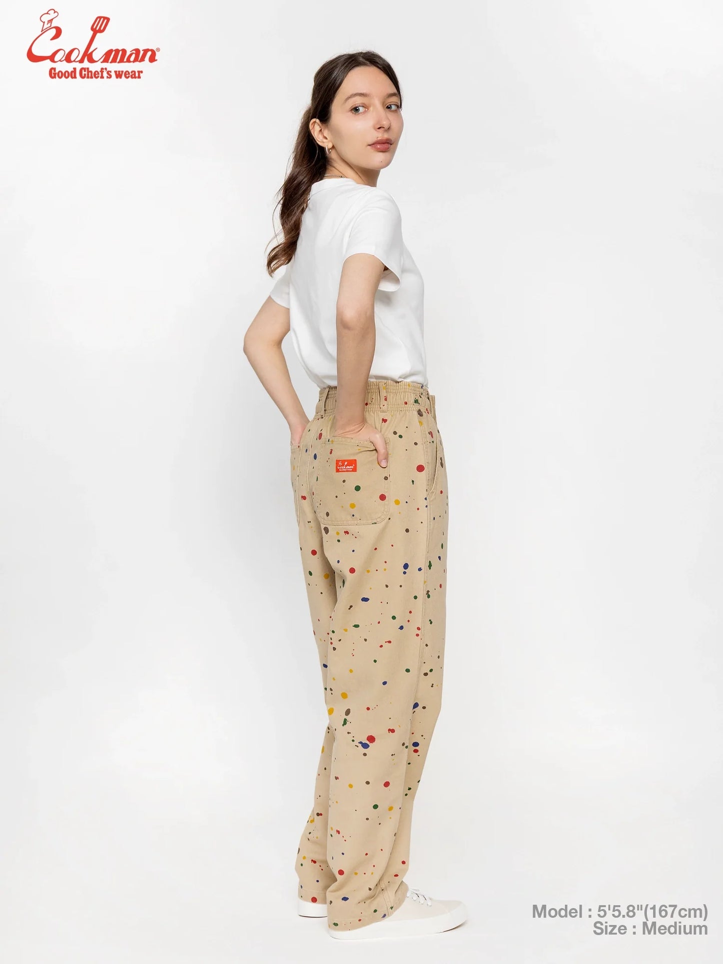 Carpenter's Pants : Washed duck canvas -  Sauce Splash