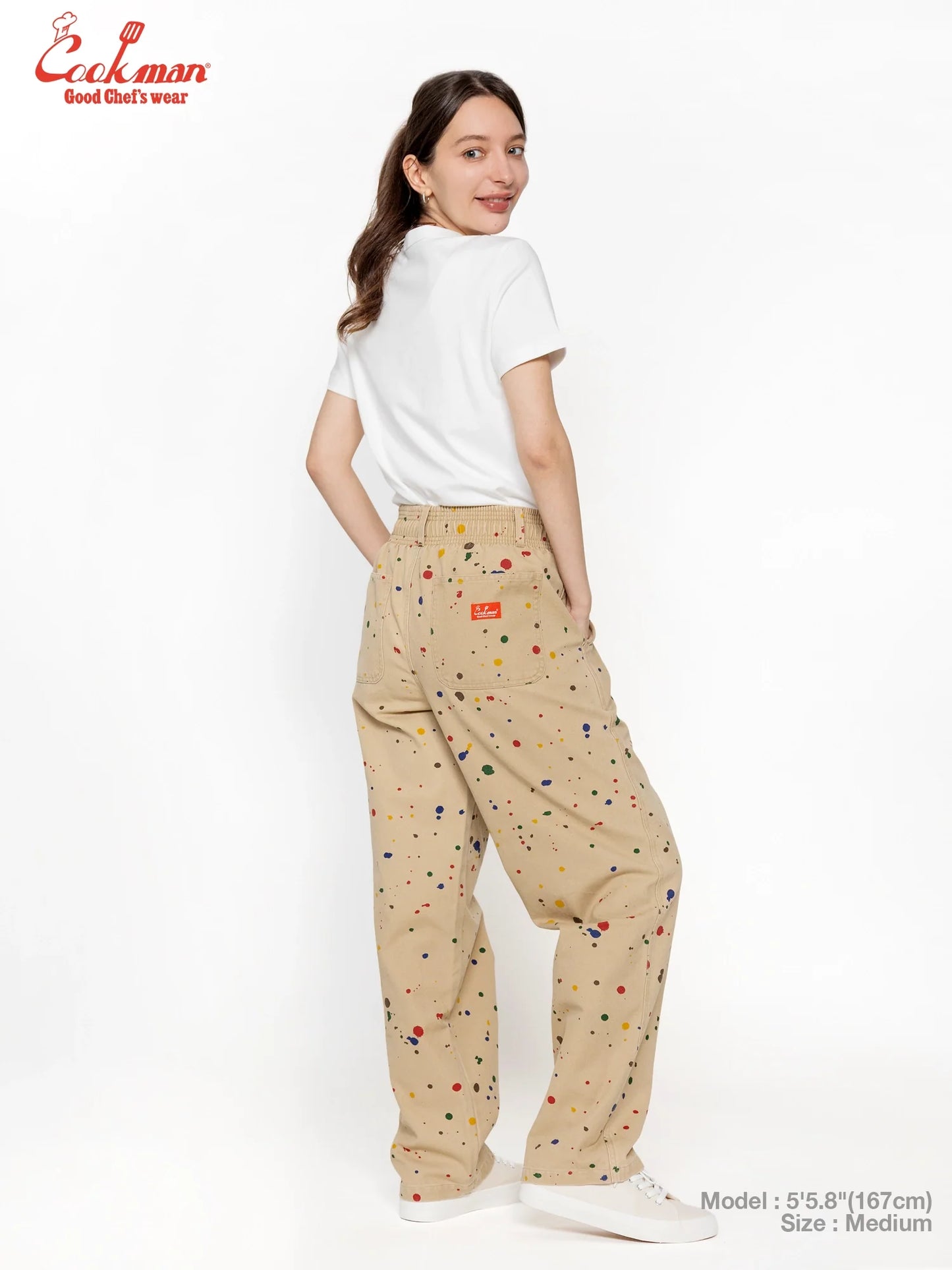 Carpenter's Pants : Washed duck canvas -  Sauce Splash