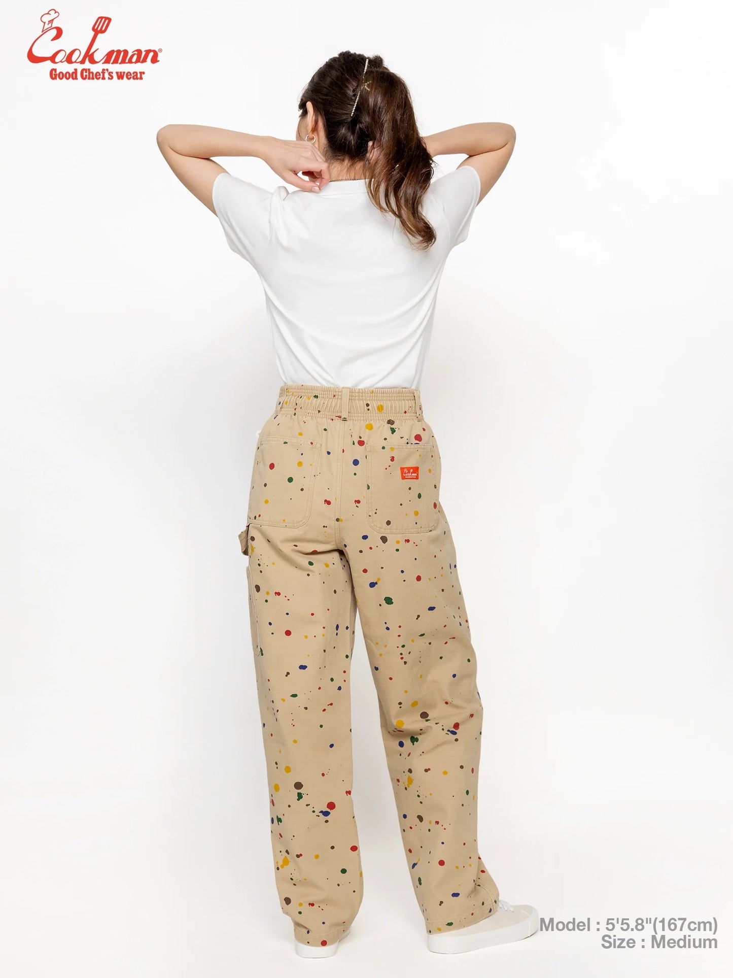 Carpenter's Pants : Washed duck canvas -  Sauce Splash