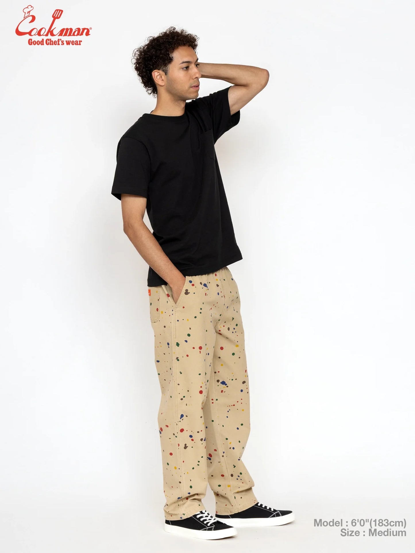 Carpenter's Pants : Washed duck canvas -  Sauce Splash