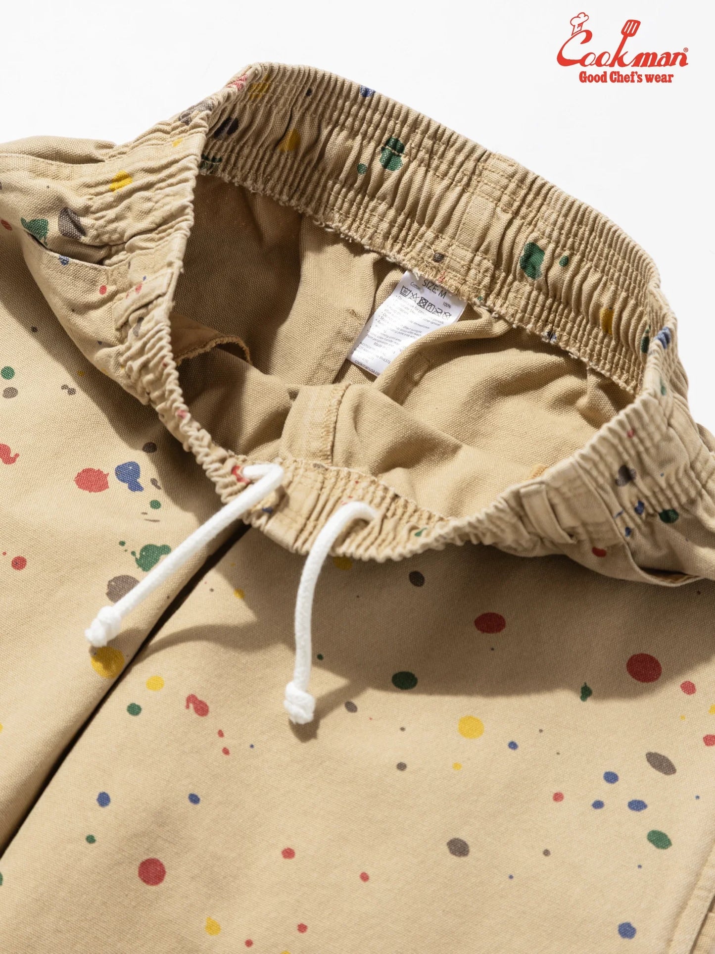 Carpenter's Pants : Washed duck canvas -  Sauce Splash
