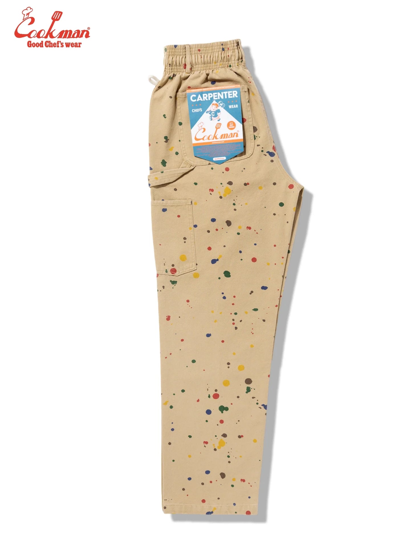 Carpenter's Pants : Washed duck canvas -  Sauce Splash