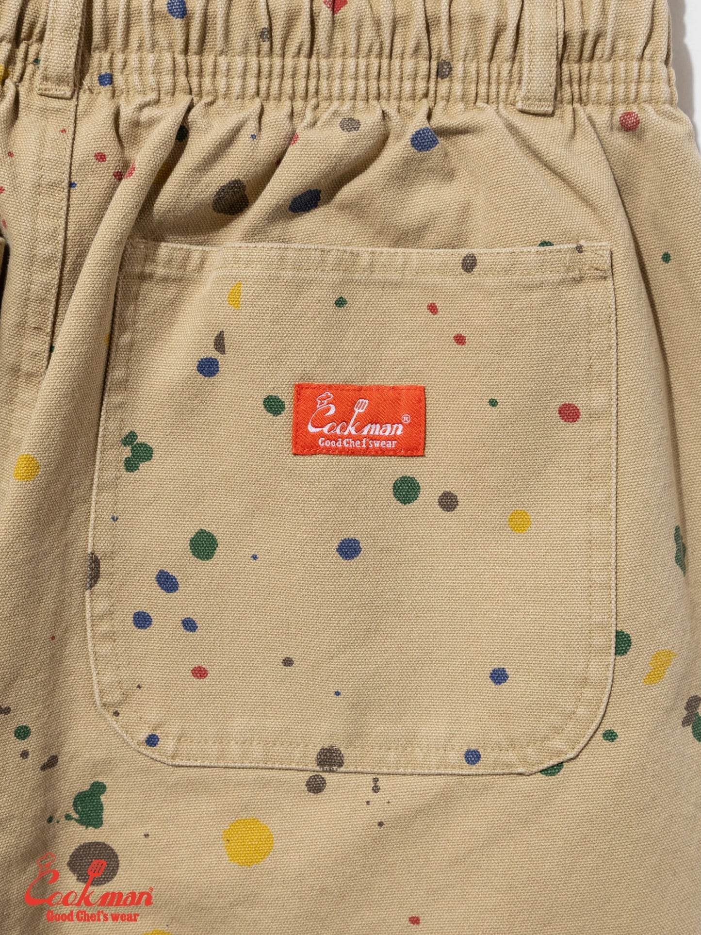 Carpenter's Pants : Washed duck canvas -  Sauce Splash