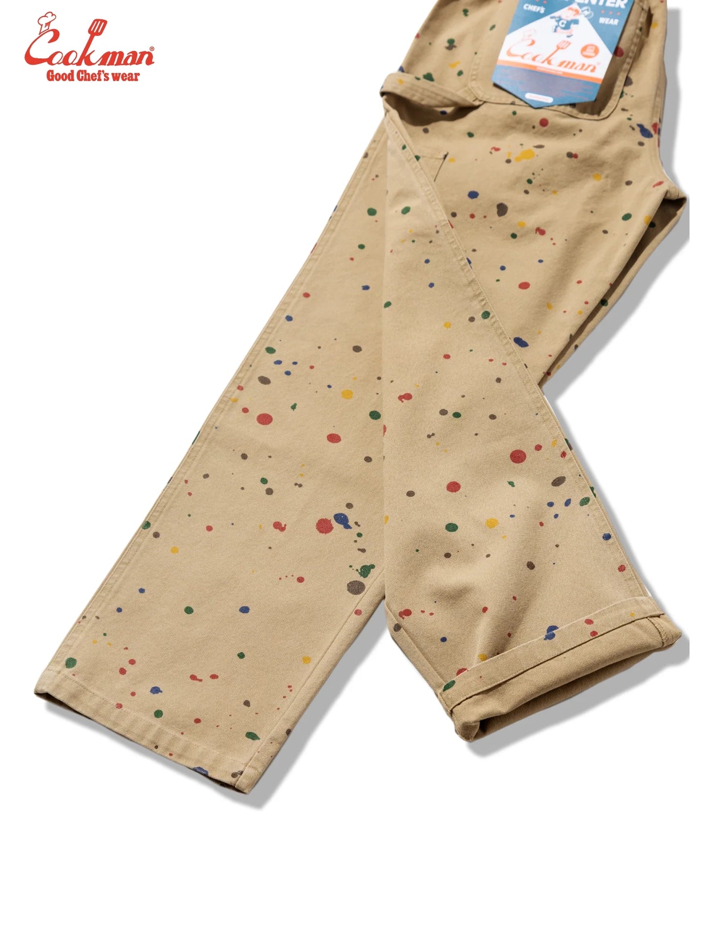 Carpenter's Pants : Washed duck canvas -  Sauce Splash