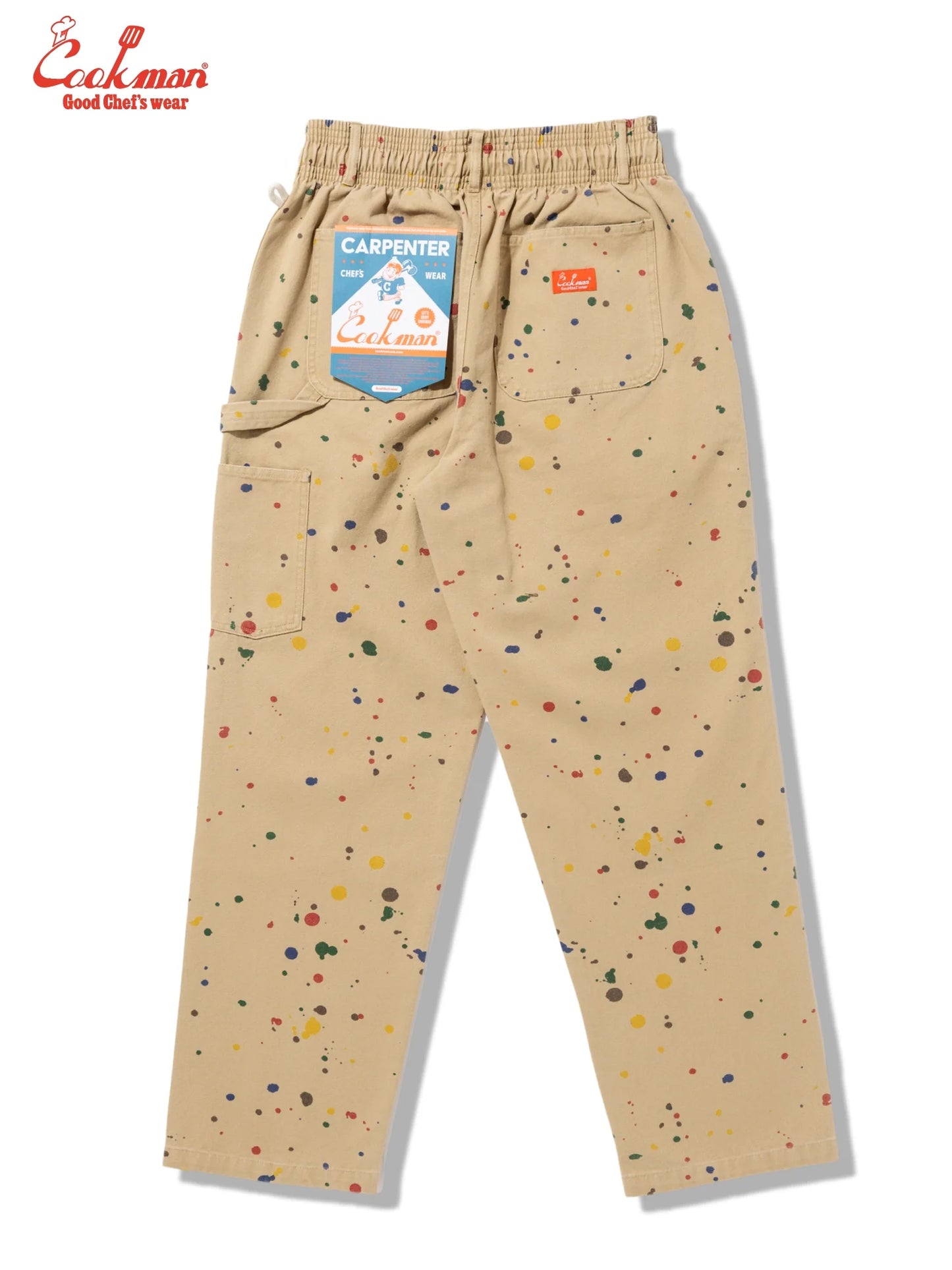 Carpenter's Pants : Washed duck canvas -  Sauce Splash