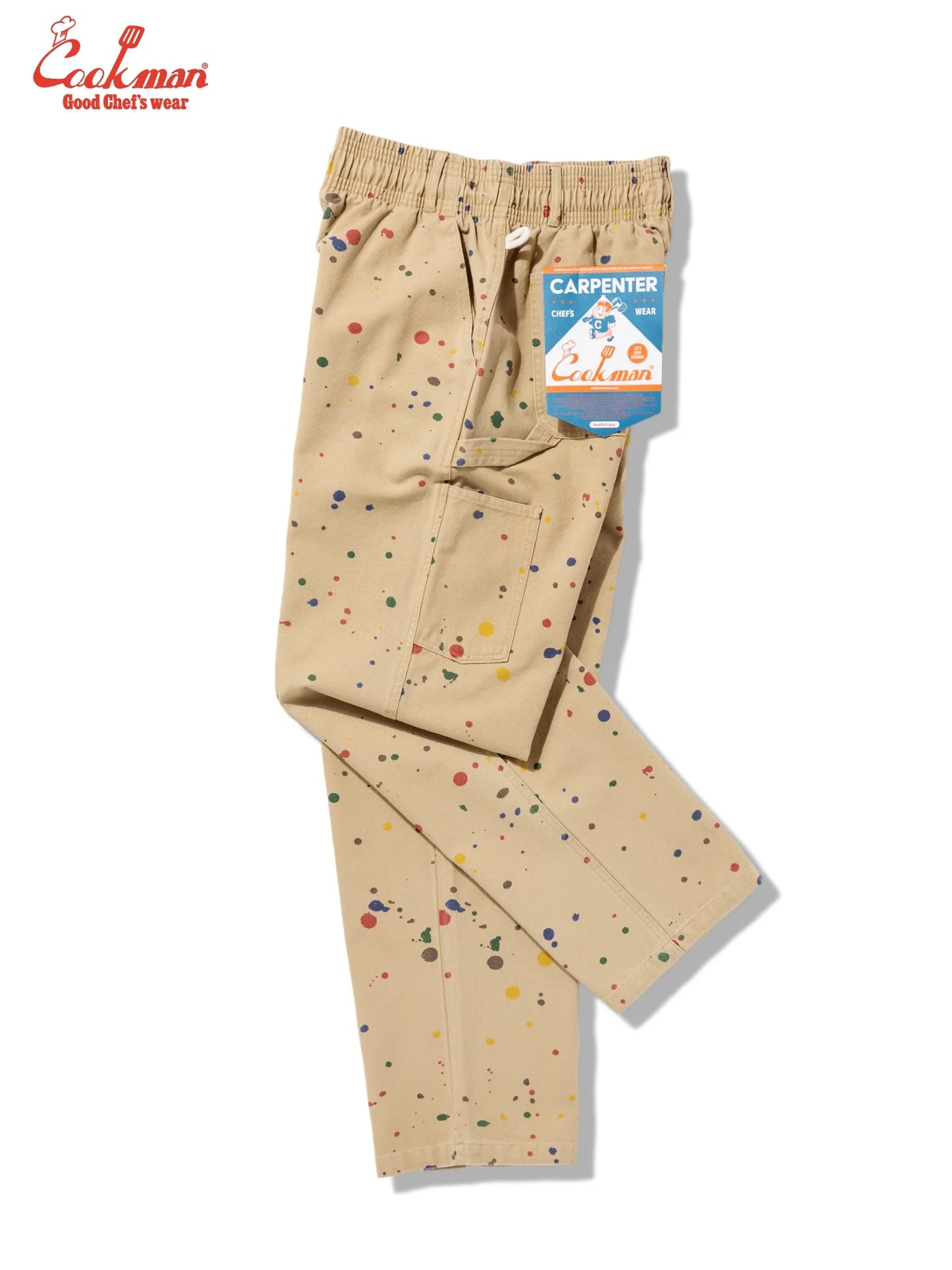 Carpenter's Pants : Washed duck canvas -  Sauce Splash