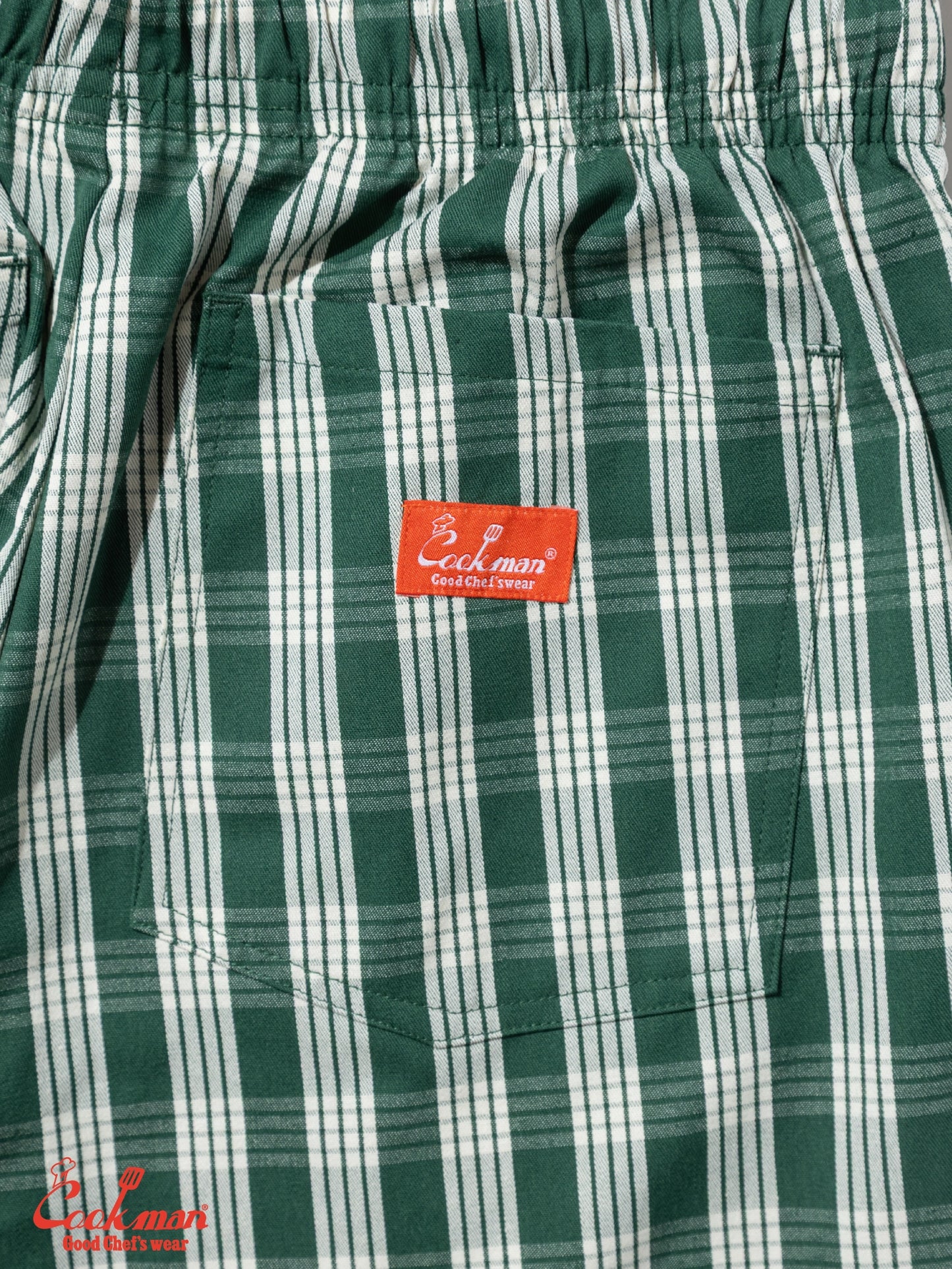 Chef Pants Semiwide -  PALAKA Check : Green