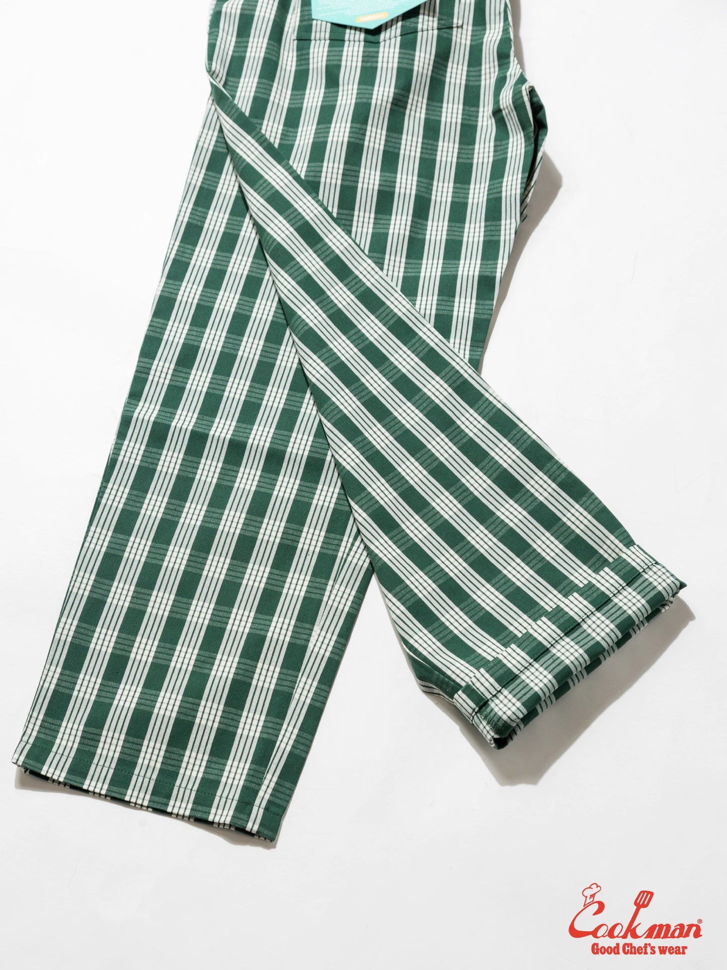 Chef Pants Semiwide -  PALAKA Check : Green