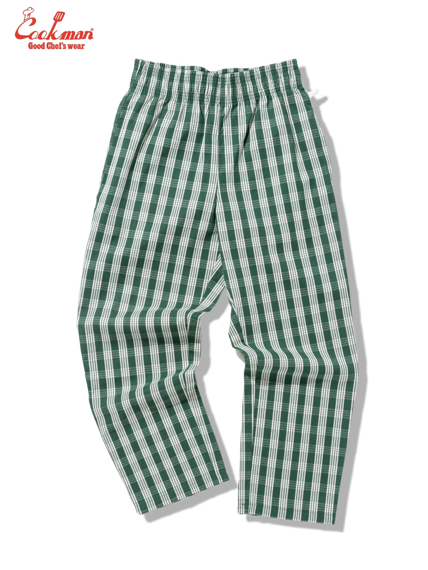 Chef Pants Semiwide -  PALAKA Check : Green