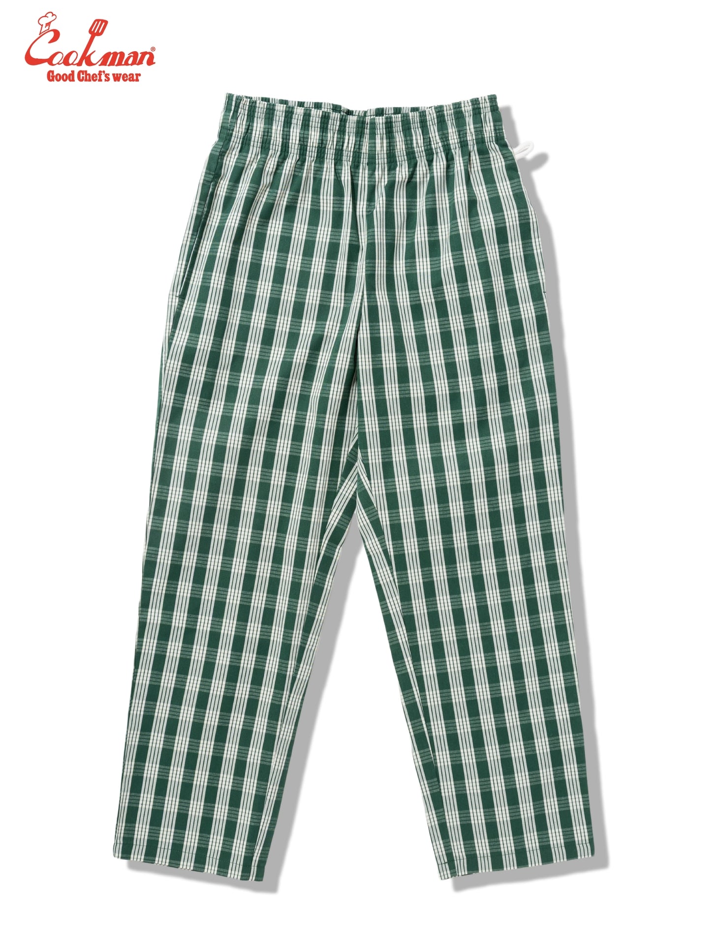 Chef Pants Semiwide -  PALAKA Check : Green