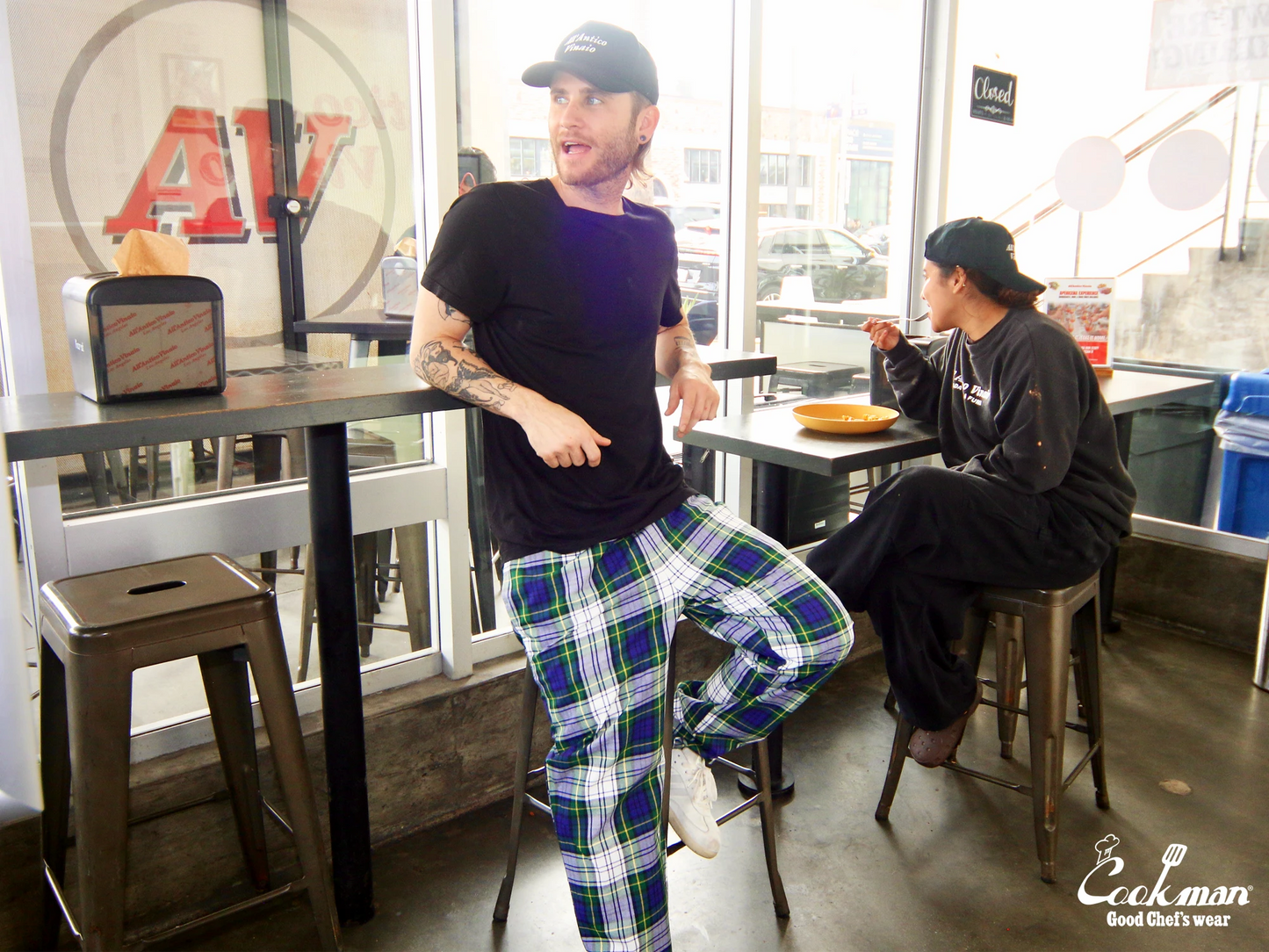 Chef Pants - Dress gordon check