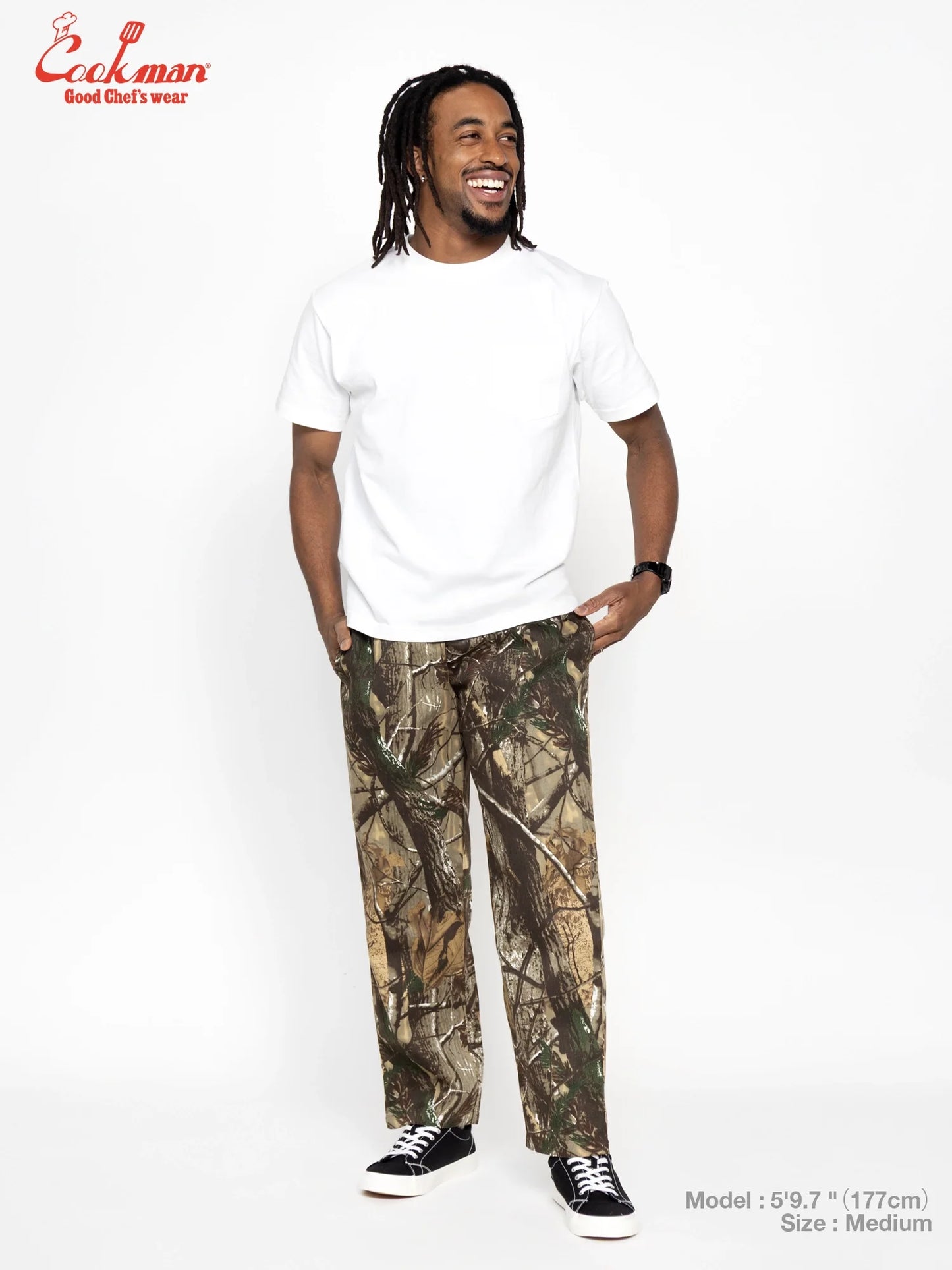 Chef Pants Semiwide -  Timber Camo