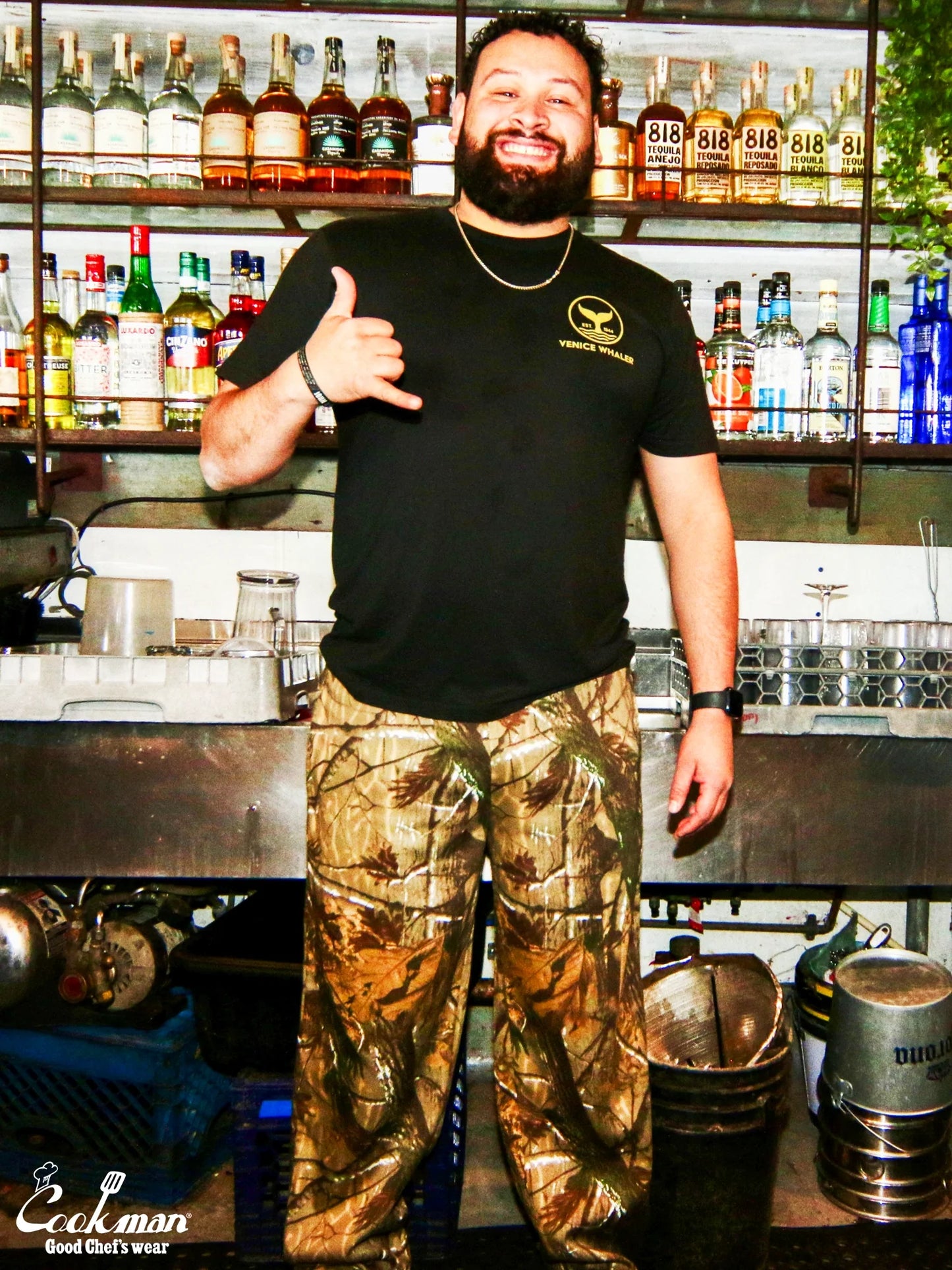 Chef Pants Semiwide -  Timber Camo