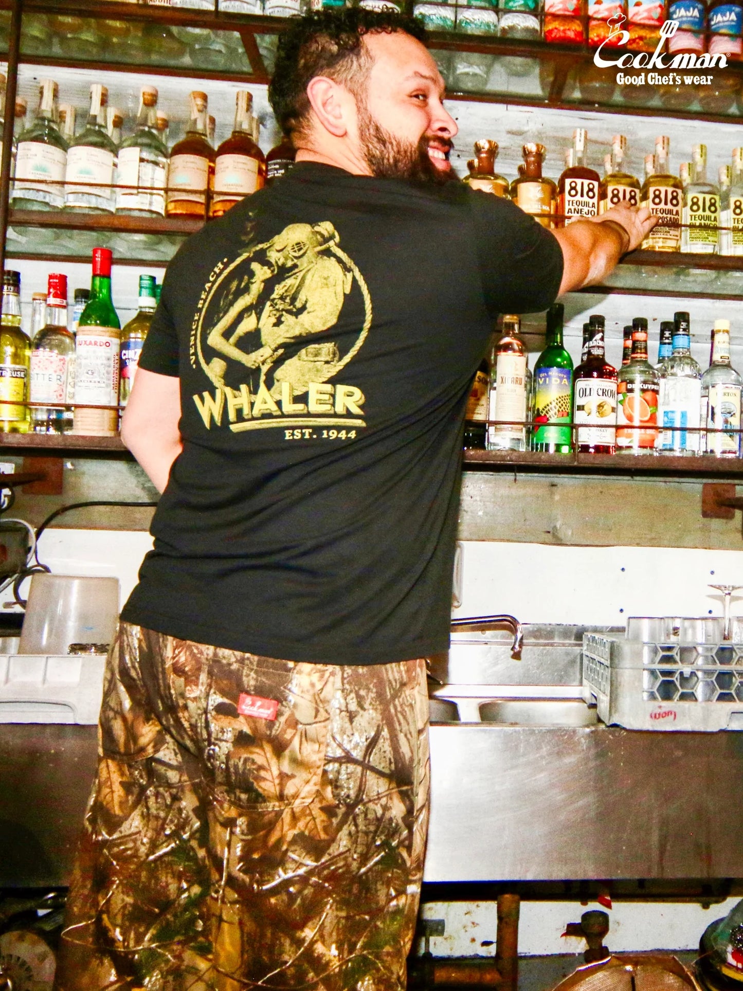 Chef Pants Semiwide -  Timber Camo