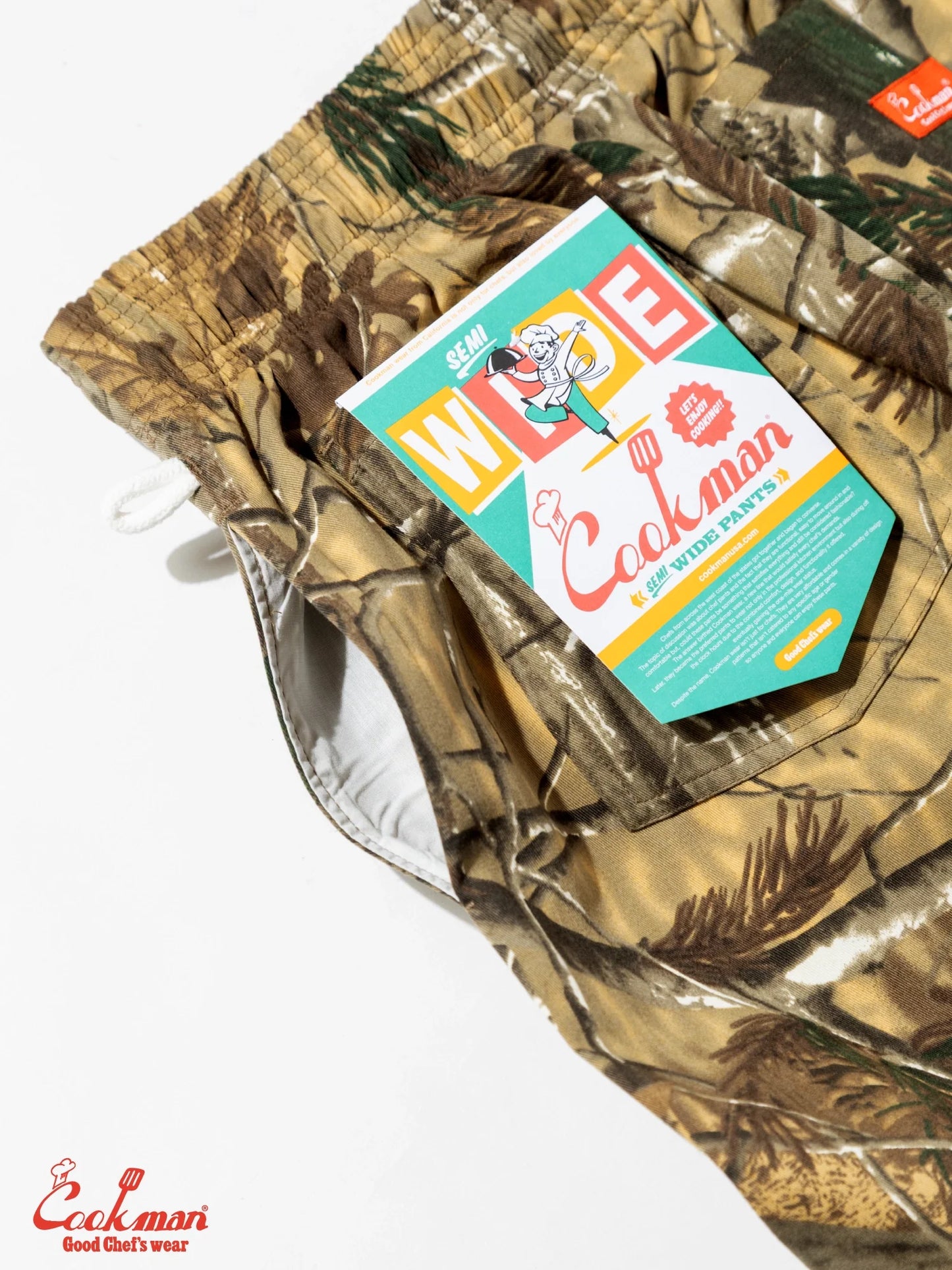 Chef Pants Semiwide -  Timber Camo