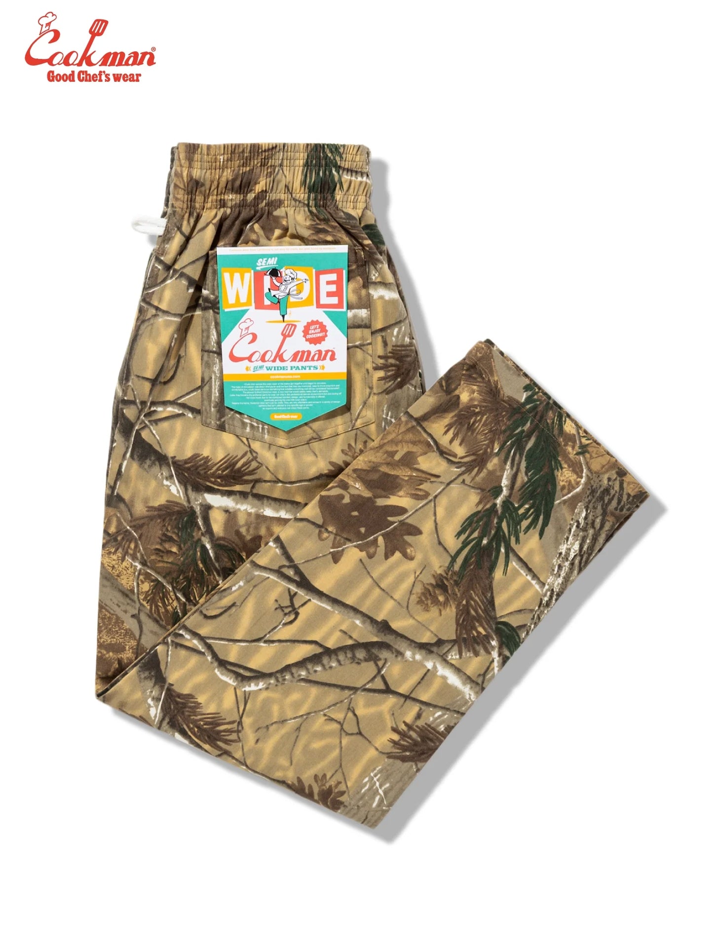 Chef Pants Semiwide -  Timber Camo