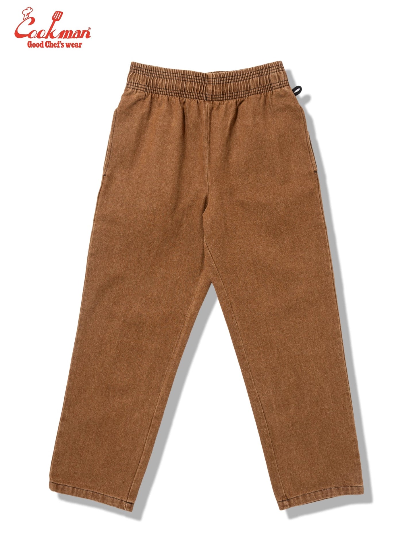 Chef Pants Semiwide - Denim : Brown