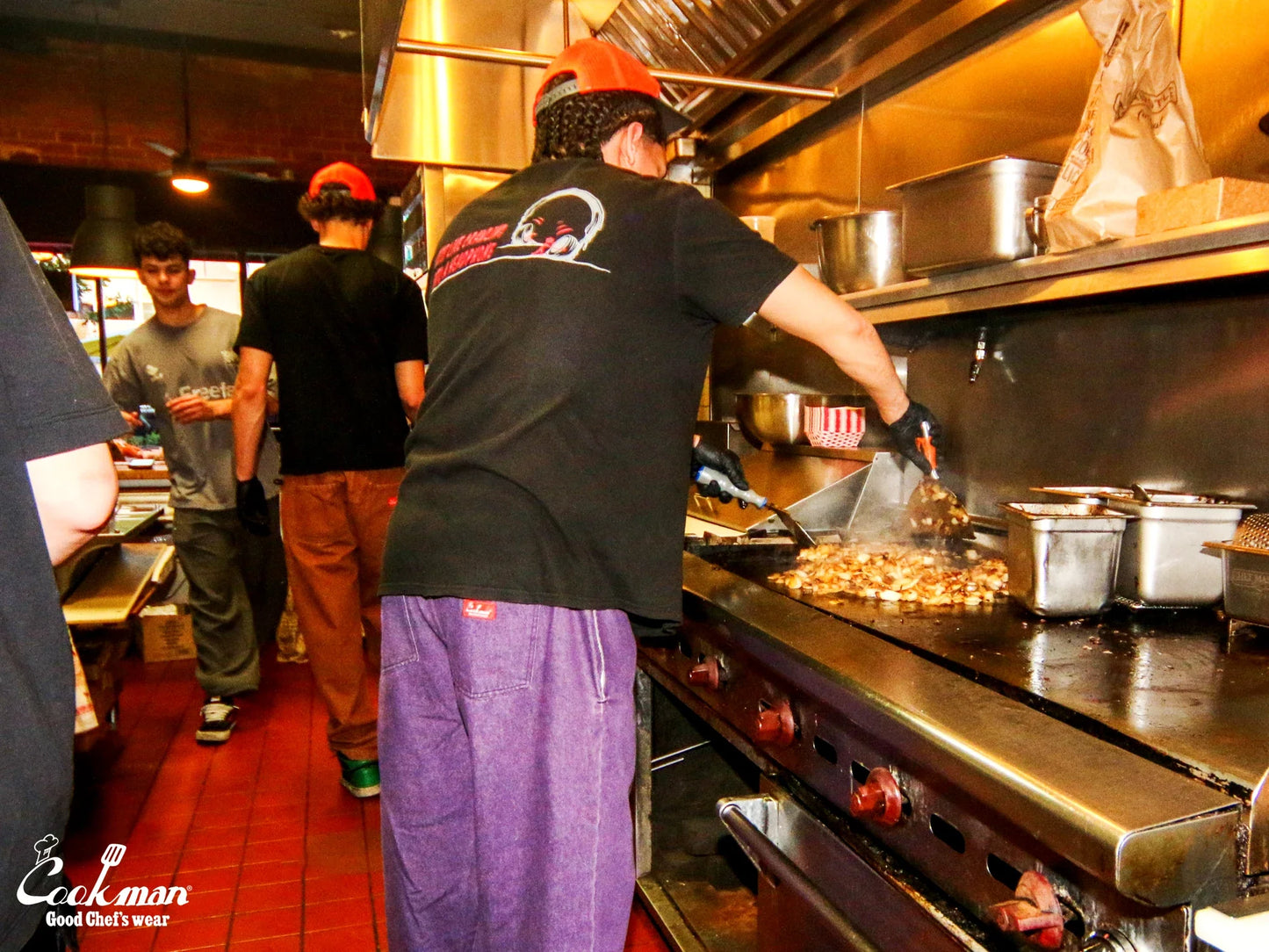 Chef Pants Semiwide - Denim : Purple