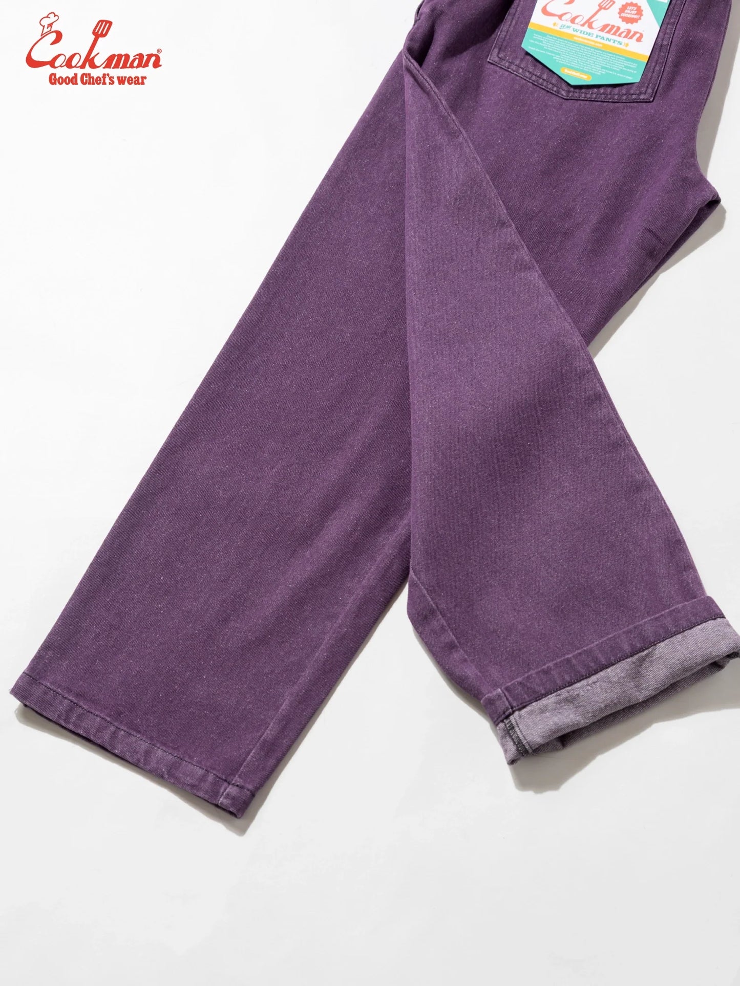 Chef Pants Semiwide - Denim : Purple