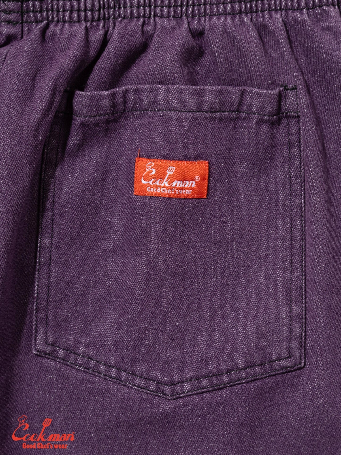 Chef Pants Semiwide - Denim : Purple