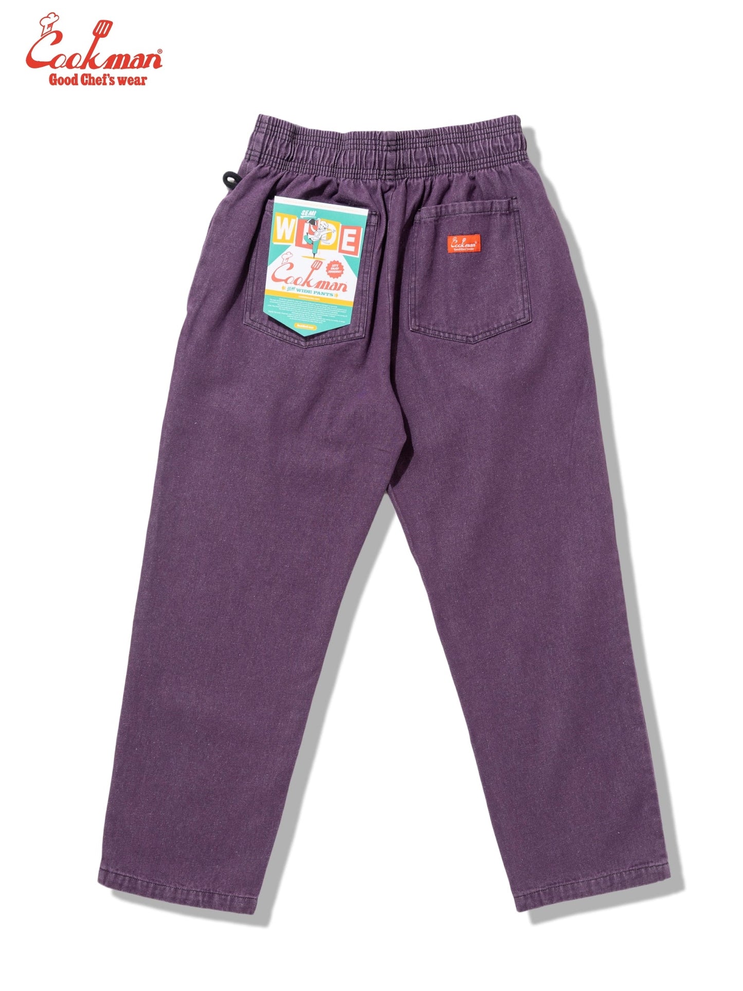 Chef Pants Semiwide - Denim : Purple