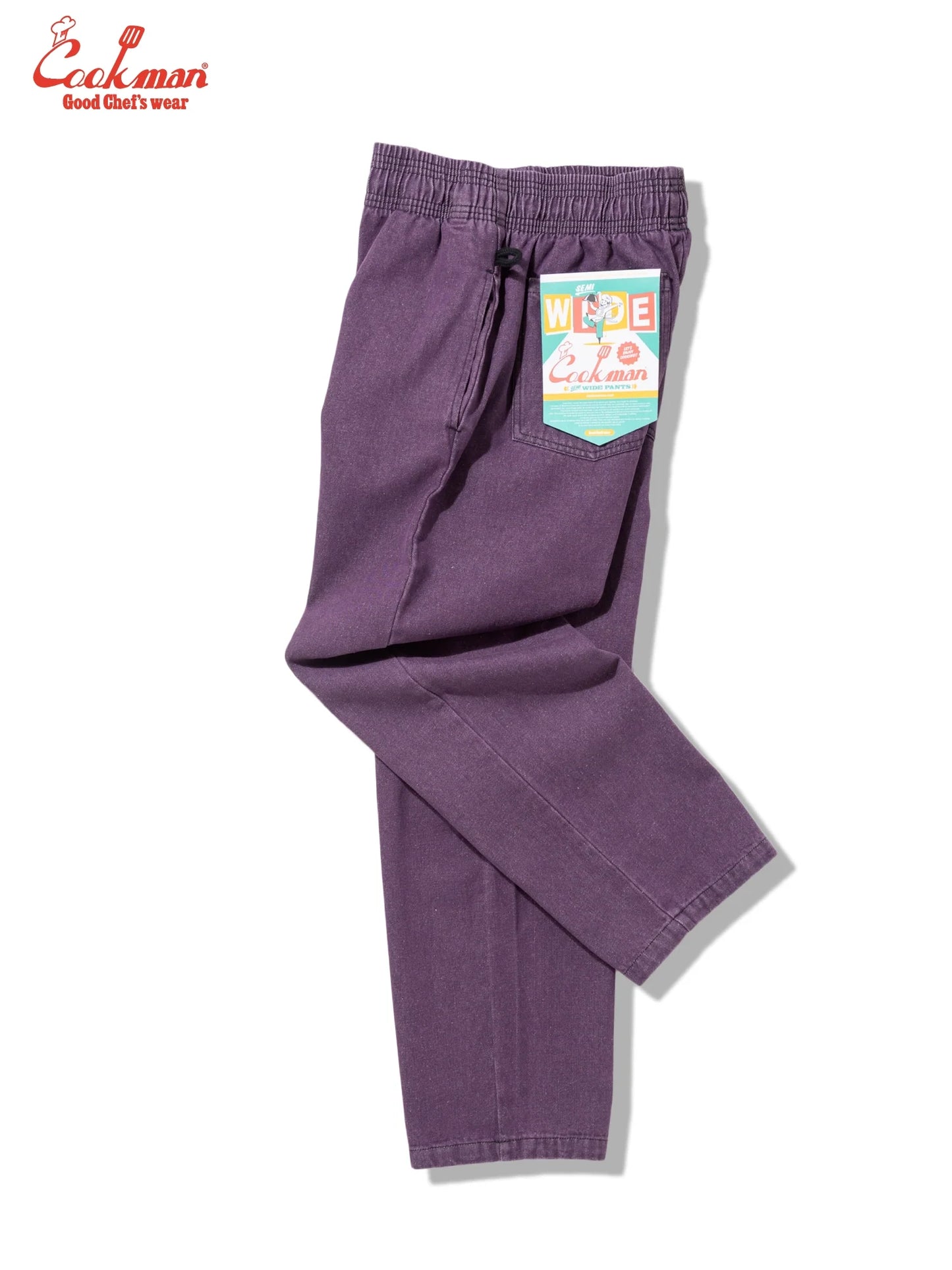 Chef Pants Semiwide - Denim : Purple