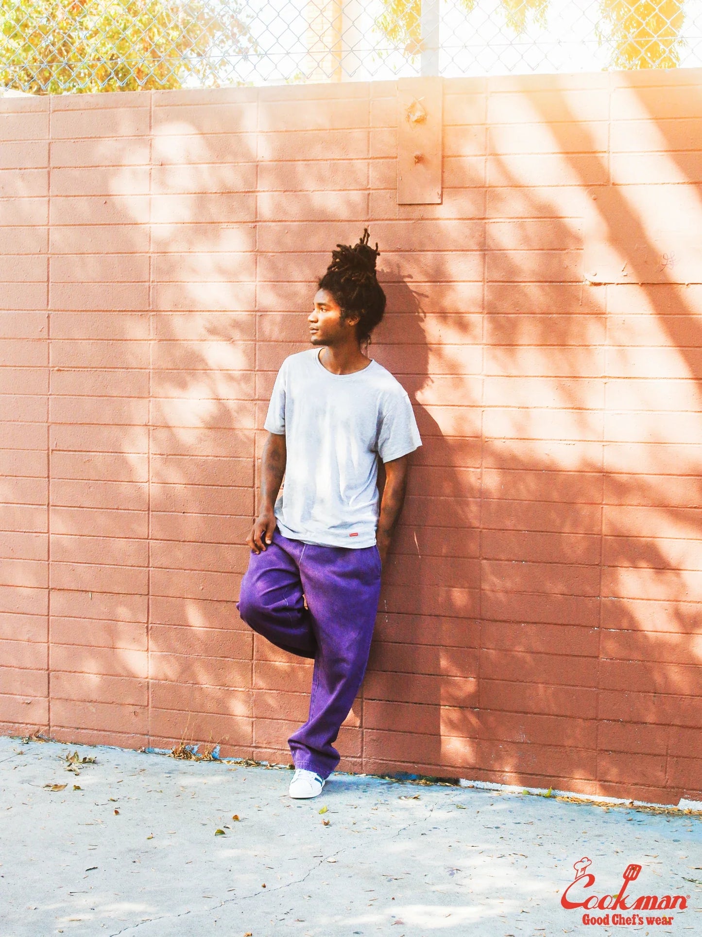 Chef Pants Semiwide - Denim : Purple
