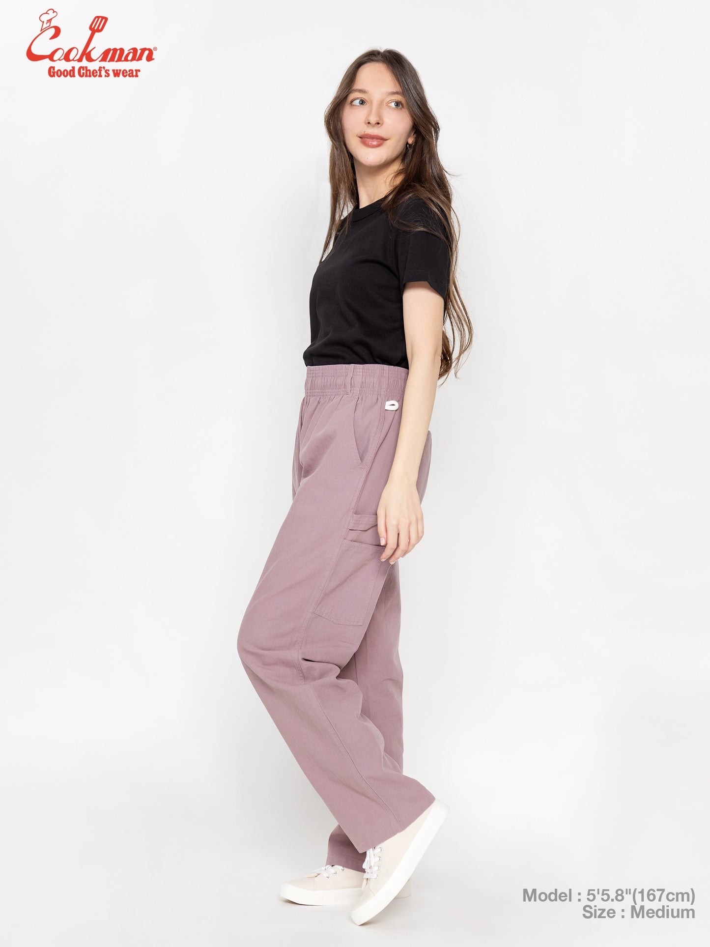 Carpenter's Pants :  Canvas - Grayish Pink