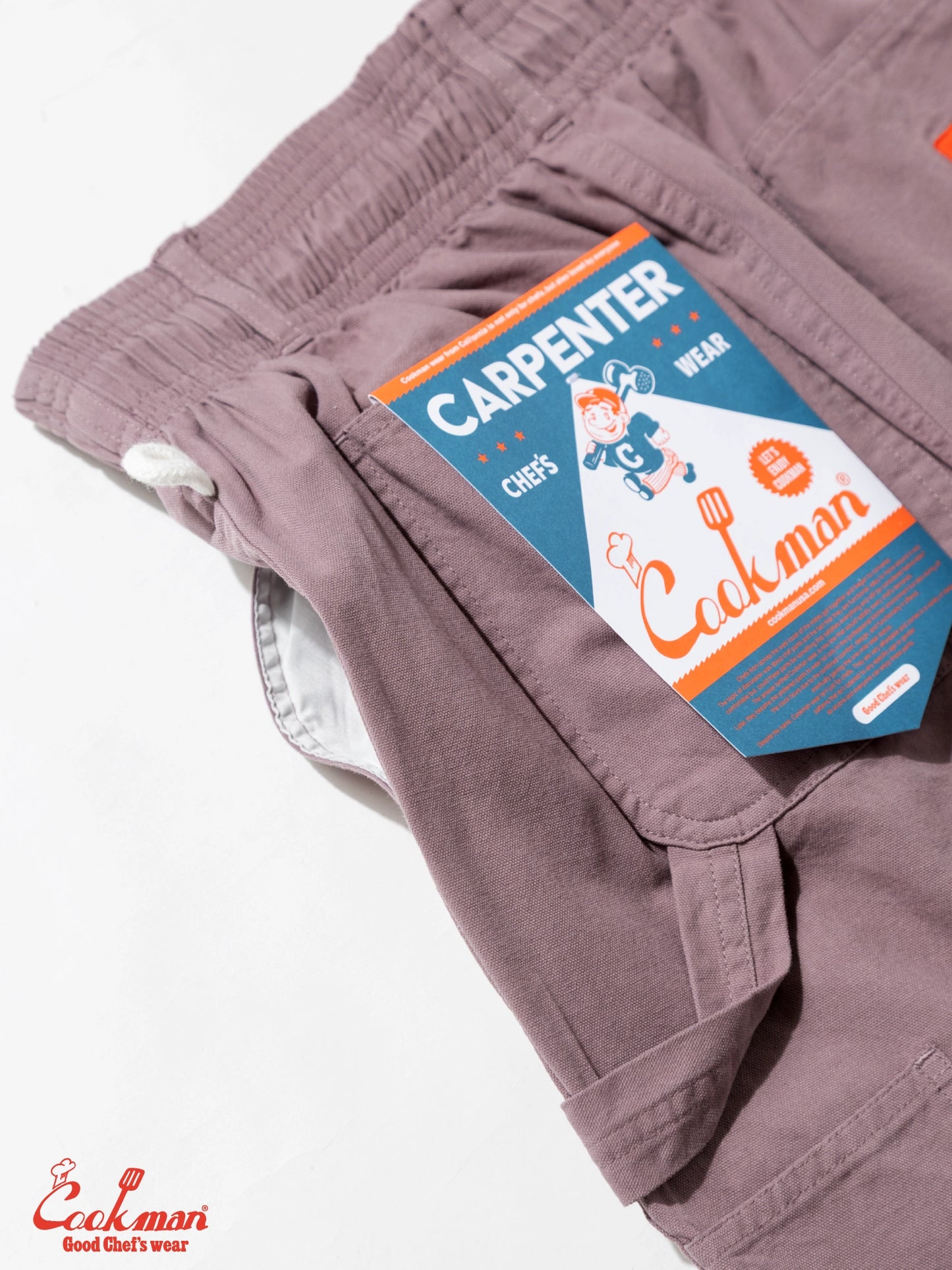 Carpenter's Pants :  Canvas - Grayish Pink