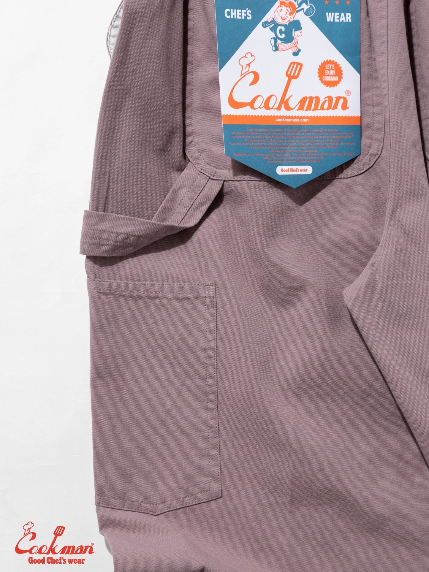 Carpenter's Pants :  Canvas - Grayish Pink