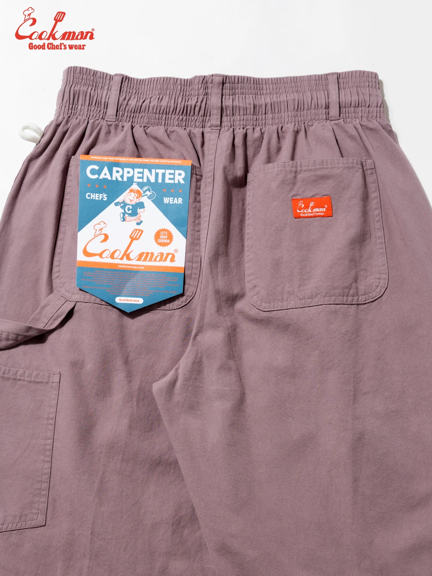 Carpenter's Pants :  Canvas - Grayish Pink