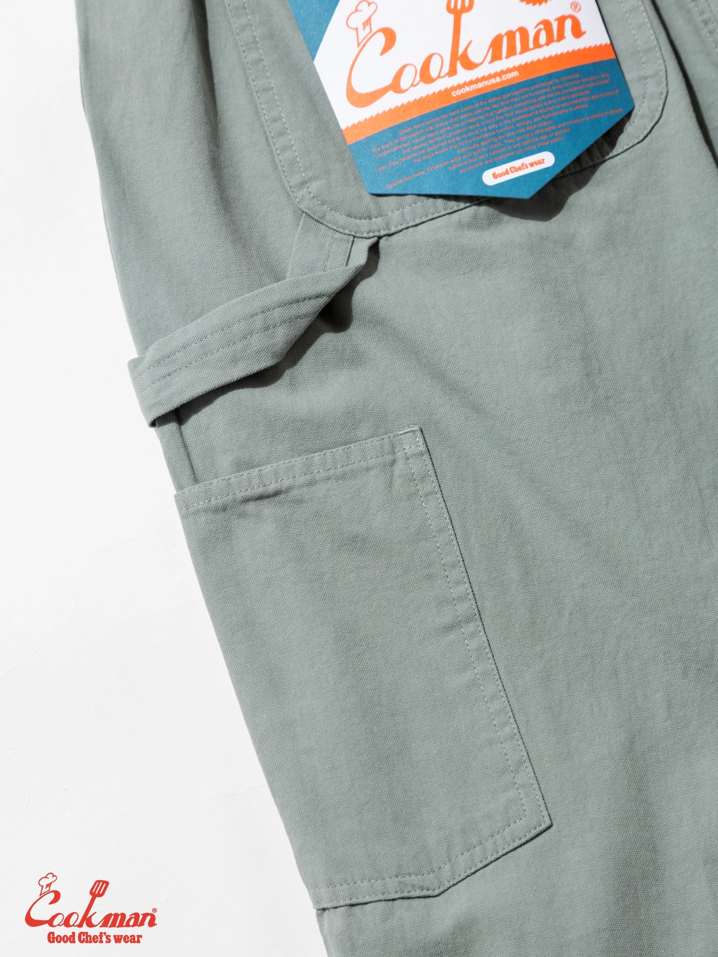 Carpenter's Pants :  Canvas - Still Water