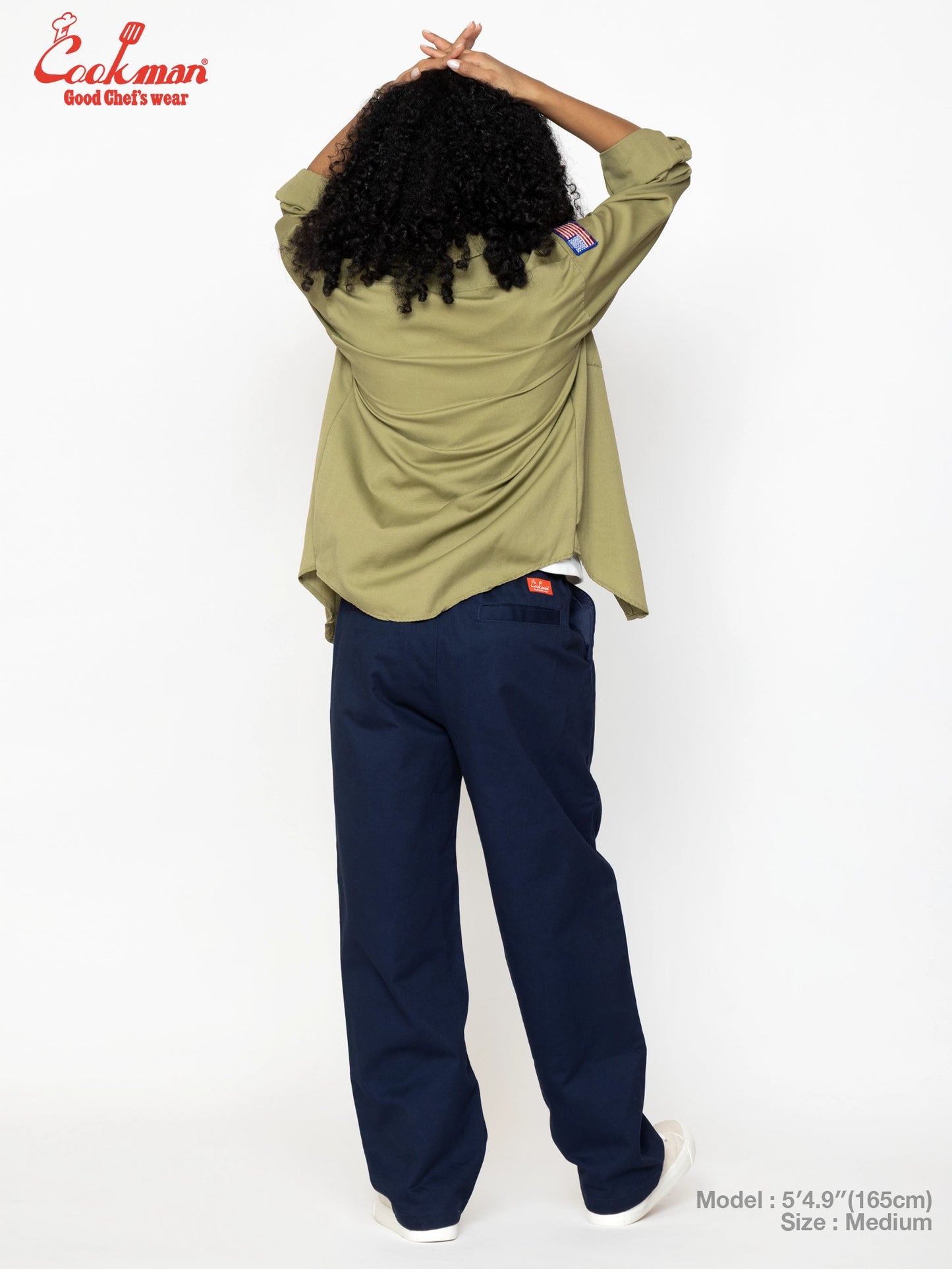 Heritage Wide Pants Heavy Twill - Navy