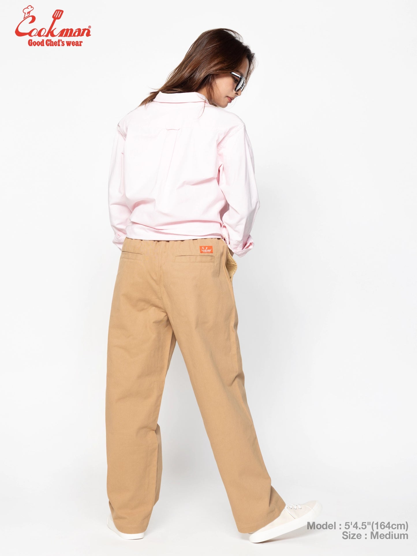 Heritage Wide Pants Heavy Twill - Beige