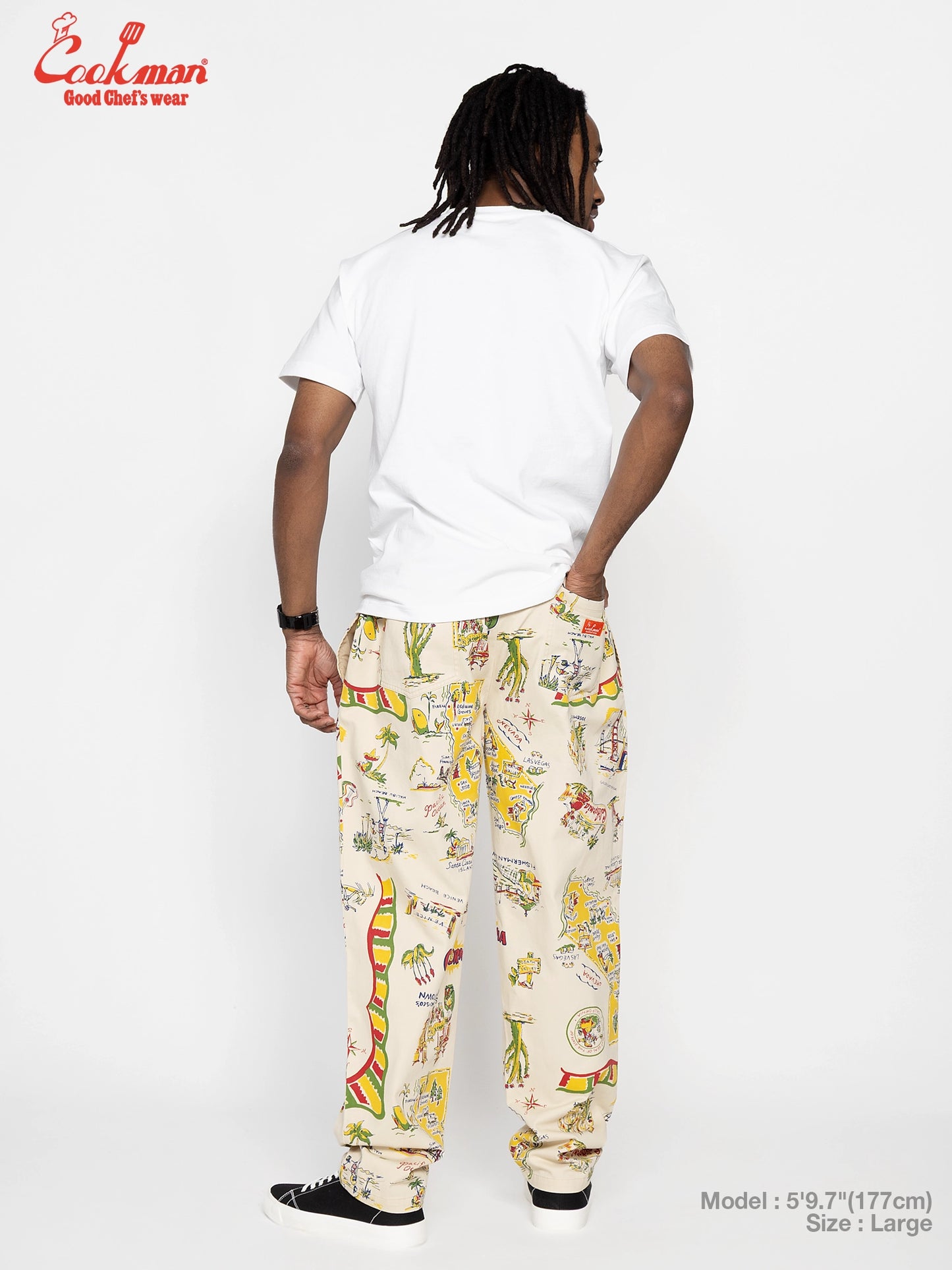 Chef Pants - Souvenir Map California