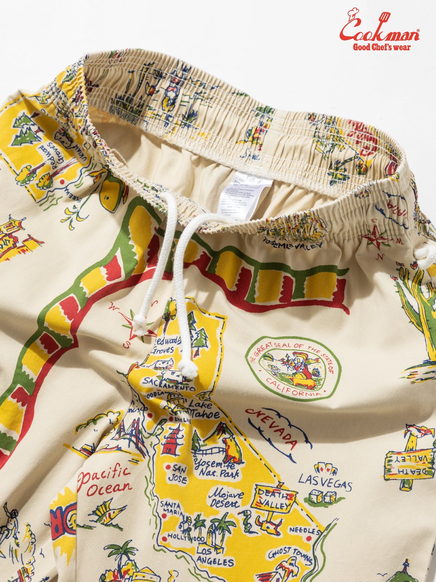 Chef Pants - Souvenir Map California