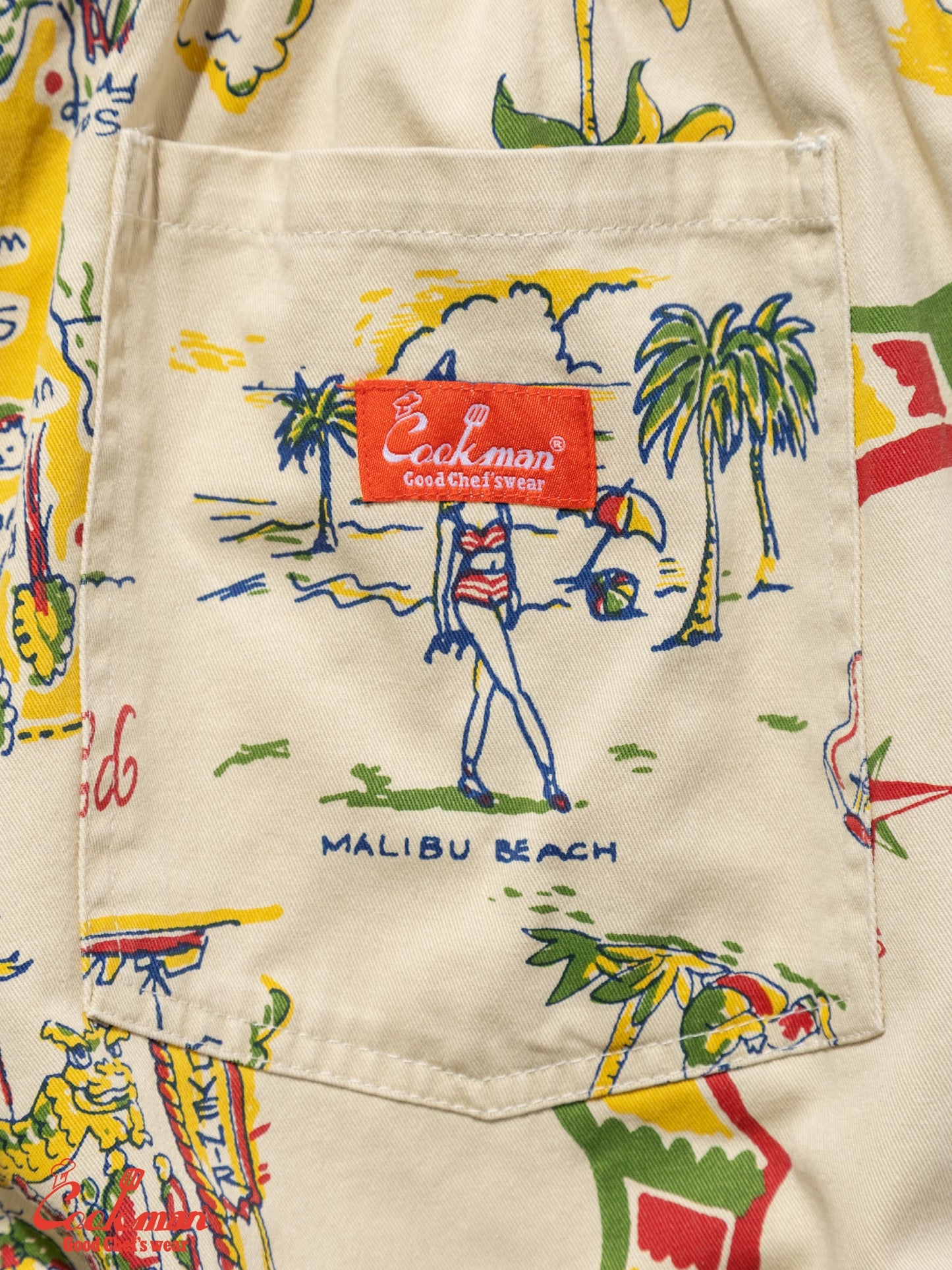 Chef Pants - Souvenir Map California
