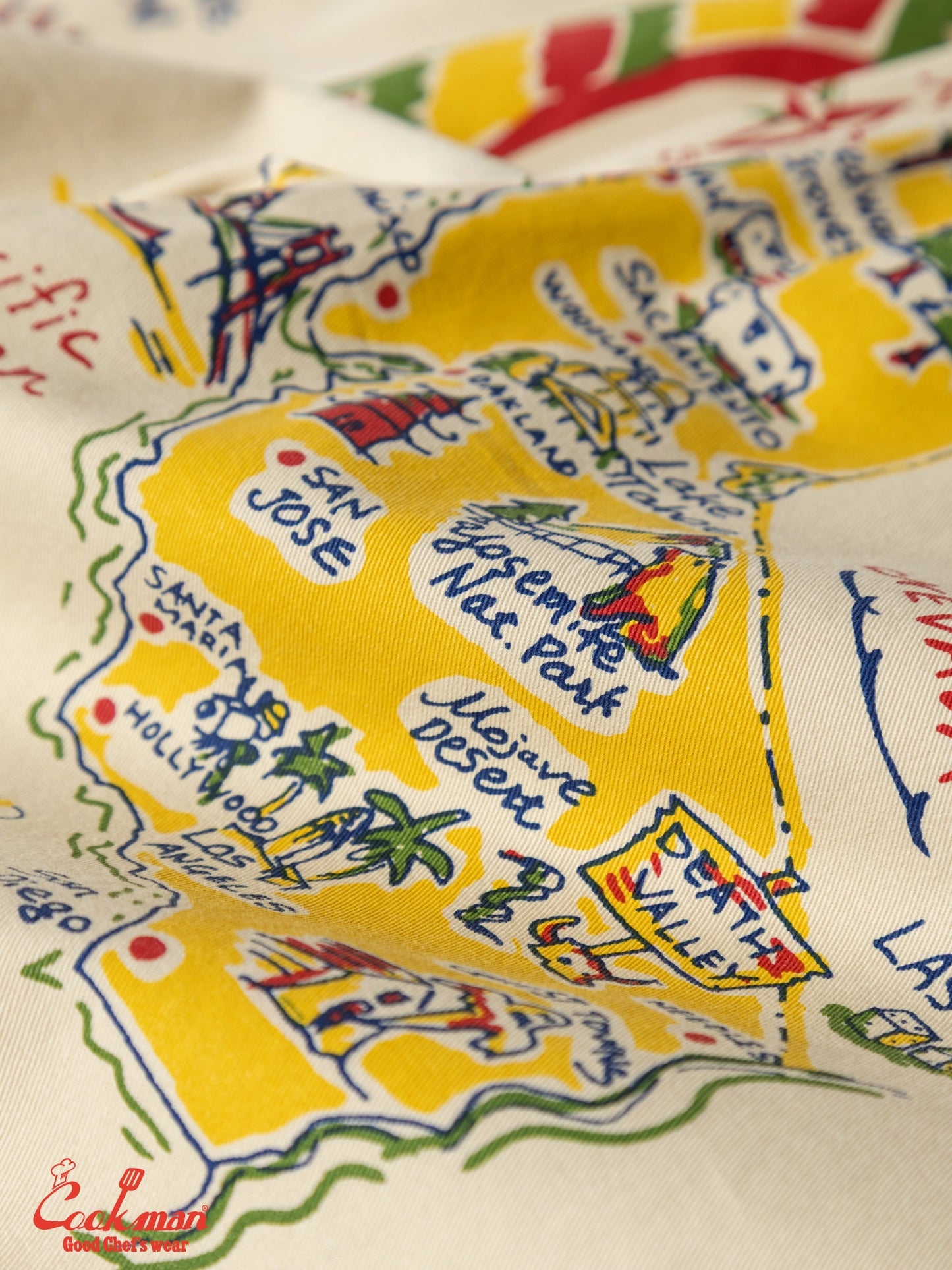 Chef Pants - Souvenir Map California