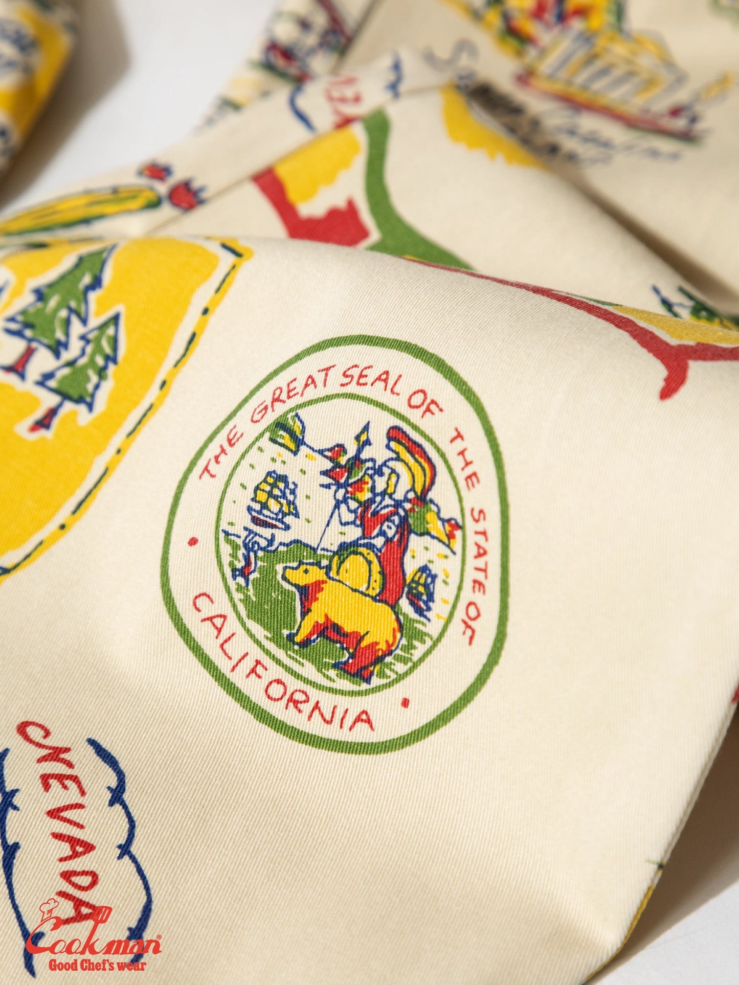 Chef Pants - Souvenir Map California