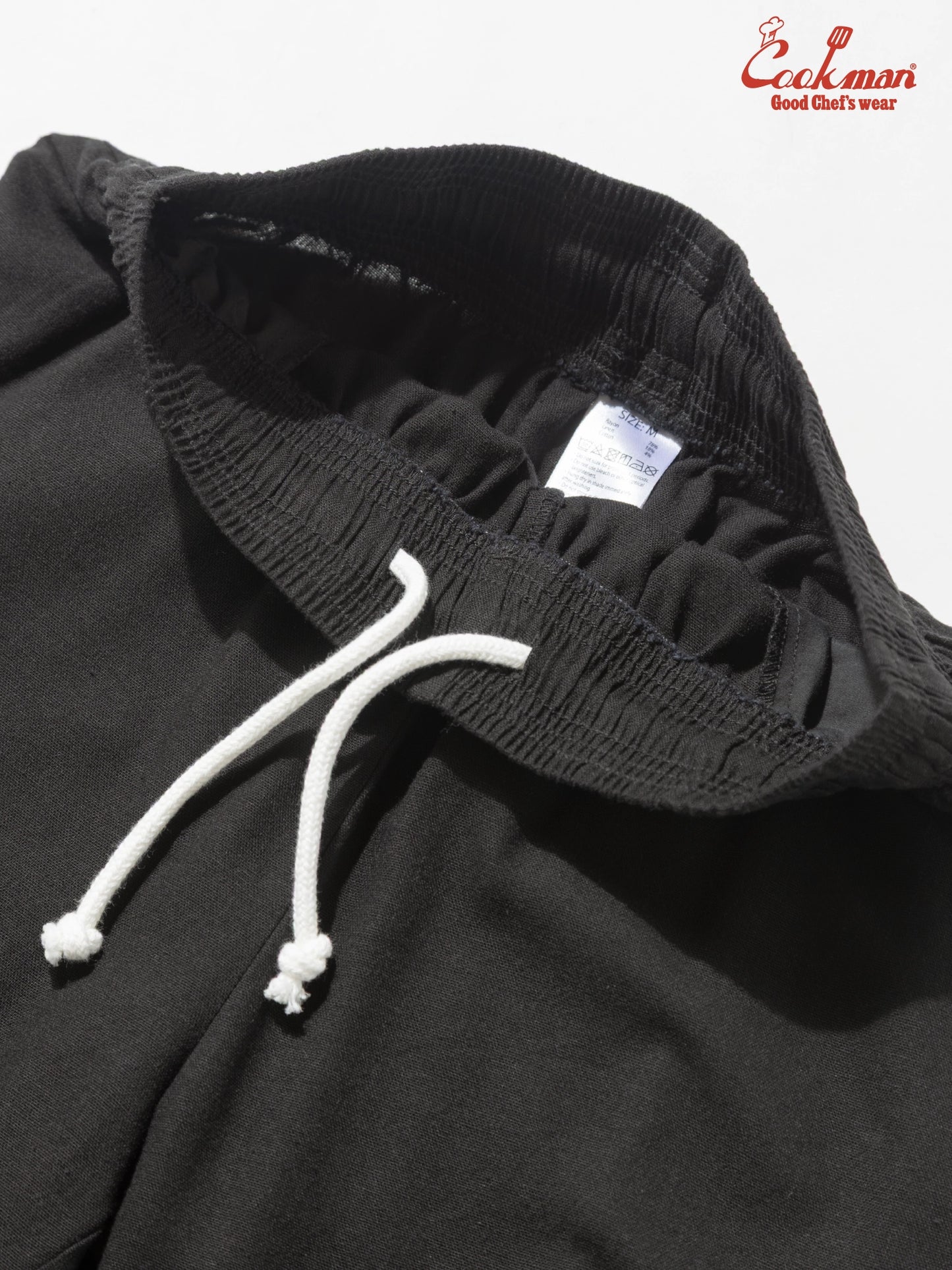Chef Short Pants - Linen : Black