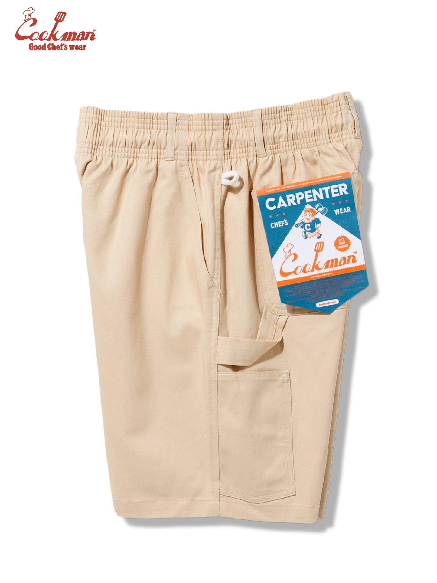 Carpenter's Pants Short : Heavy twill - Cream