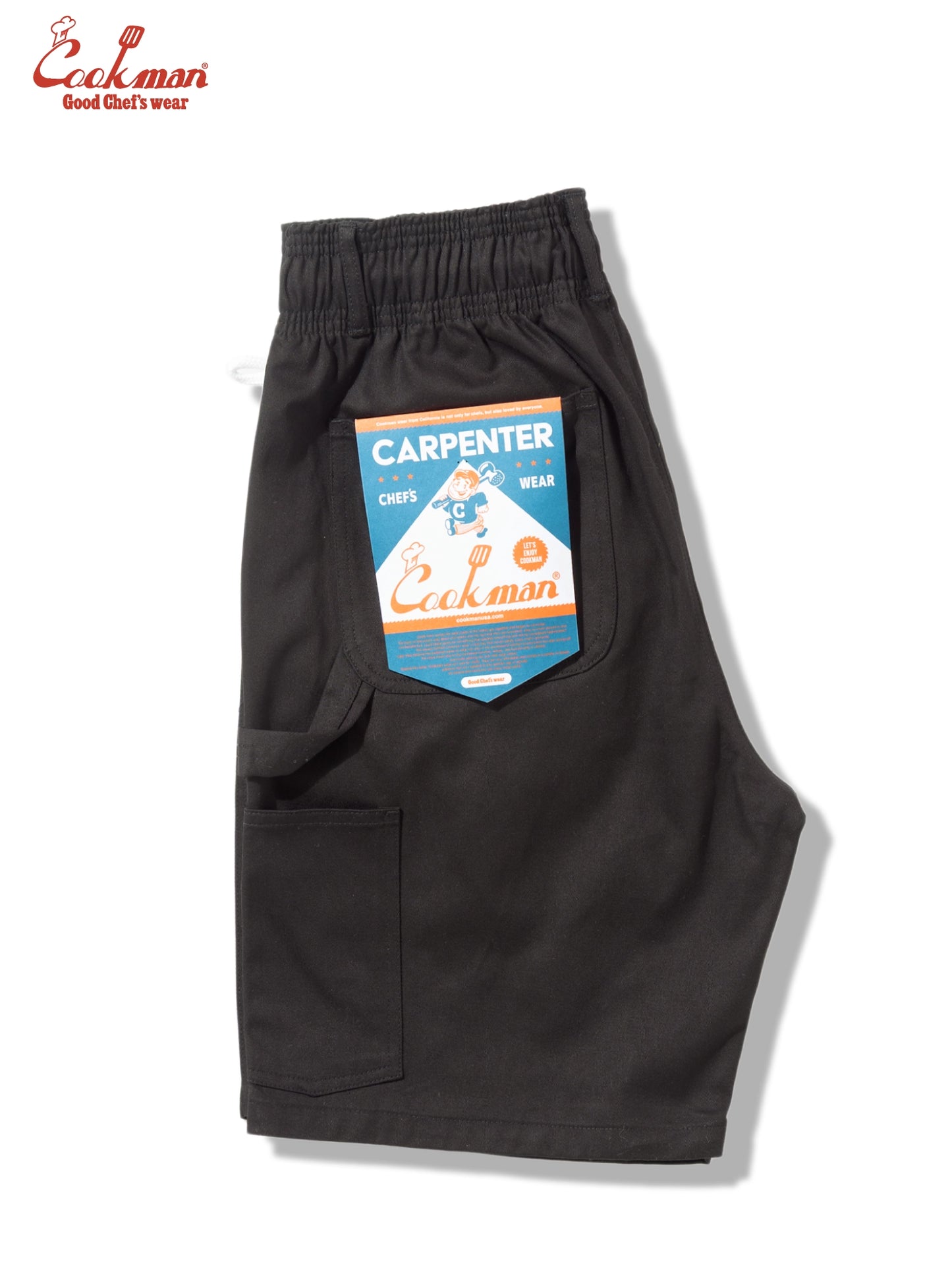 Carpenter's Pants Short : Heavy twill - Black