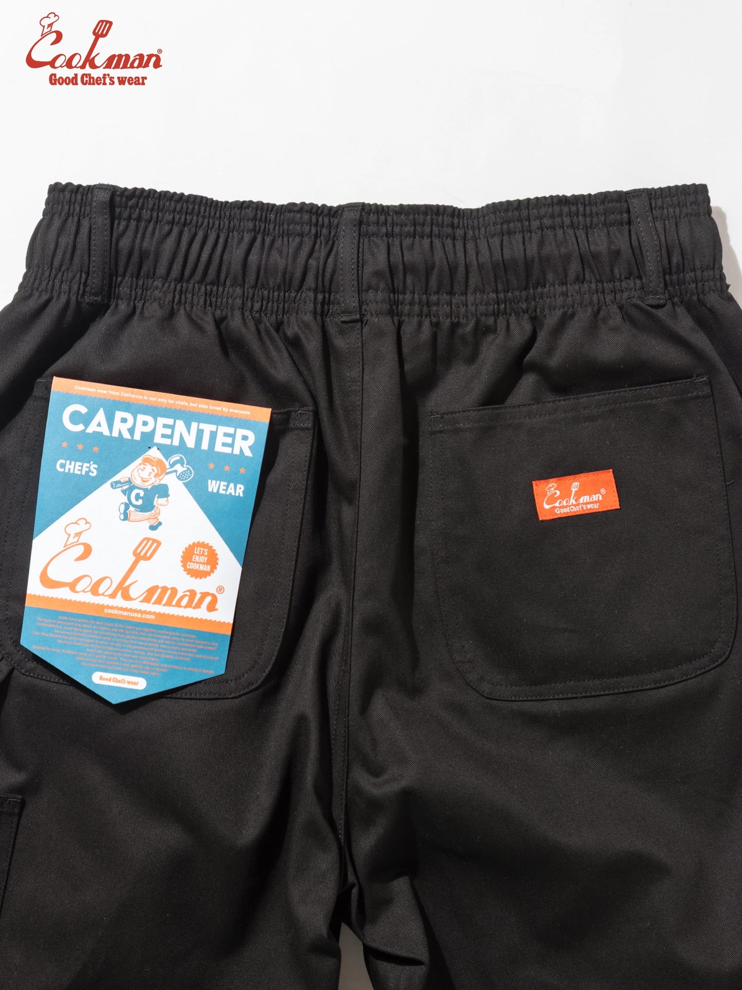 Carpenter's Pants Short : Heavy twill - Black