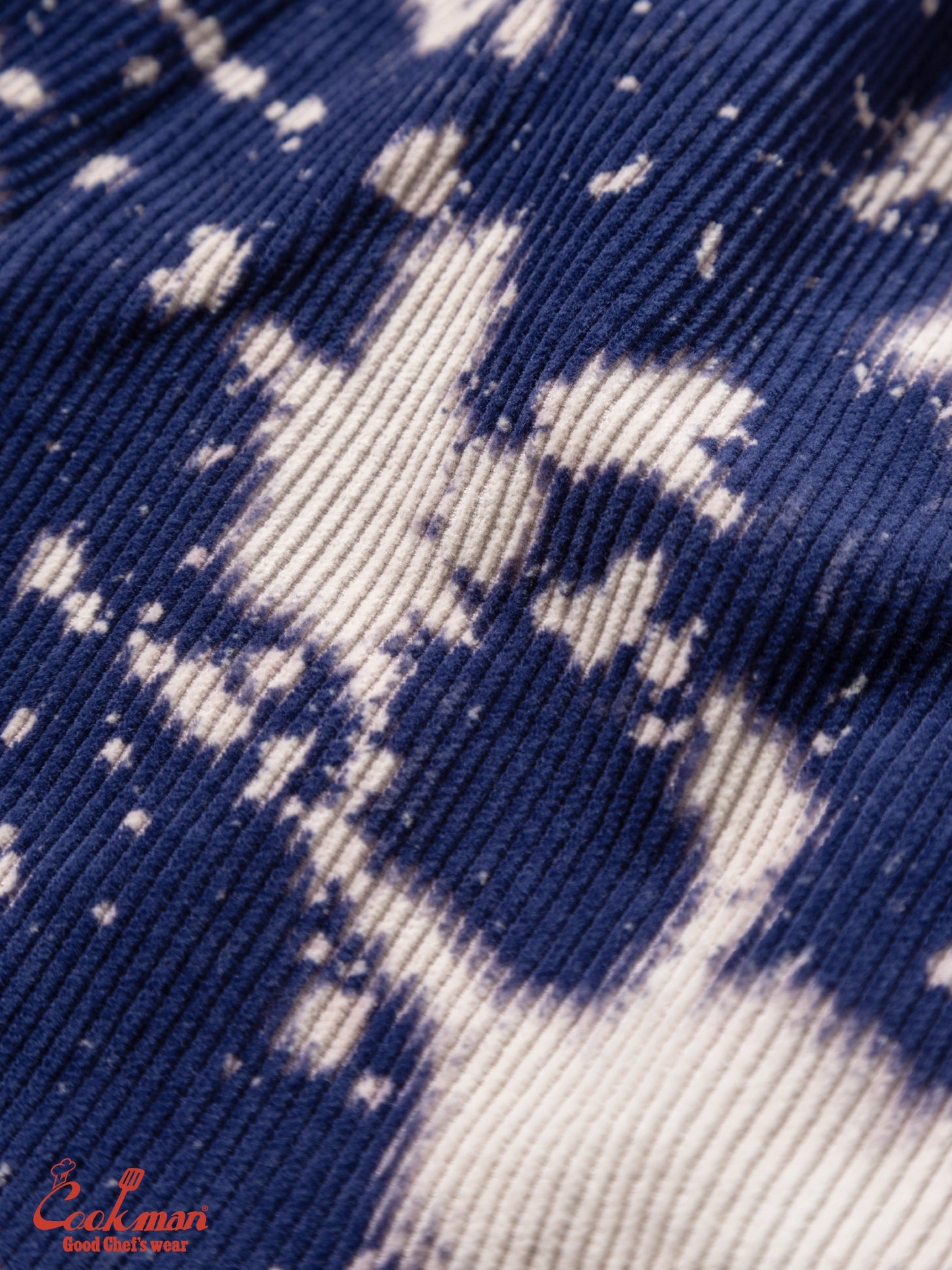 Chef Short Pants - Corduroy Bleach : Navy